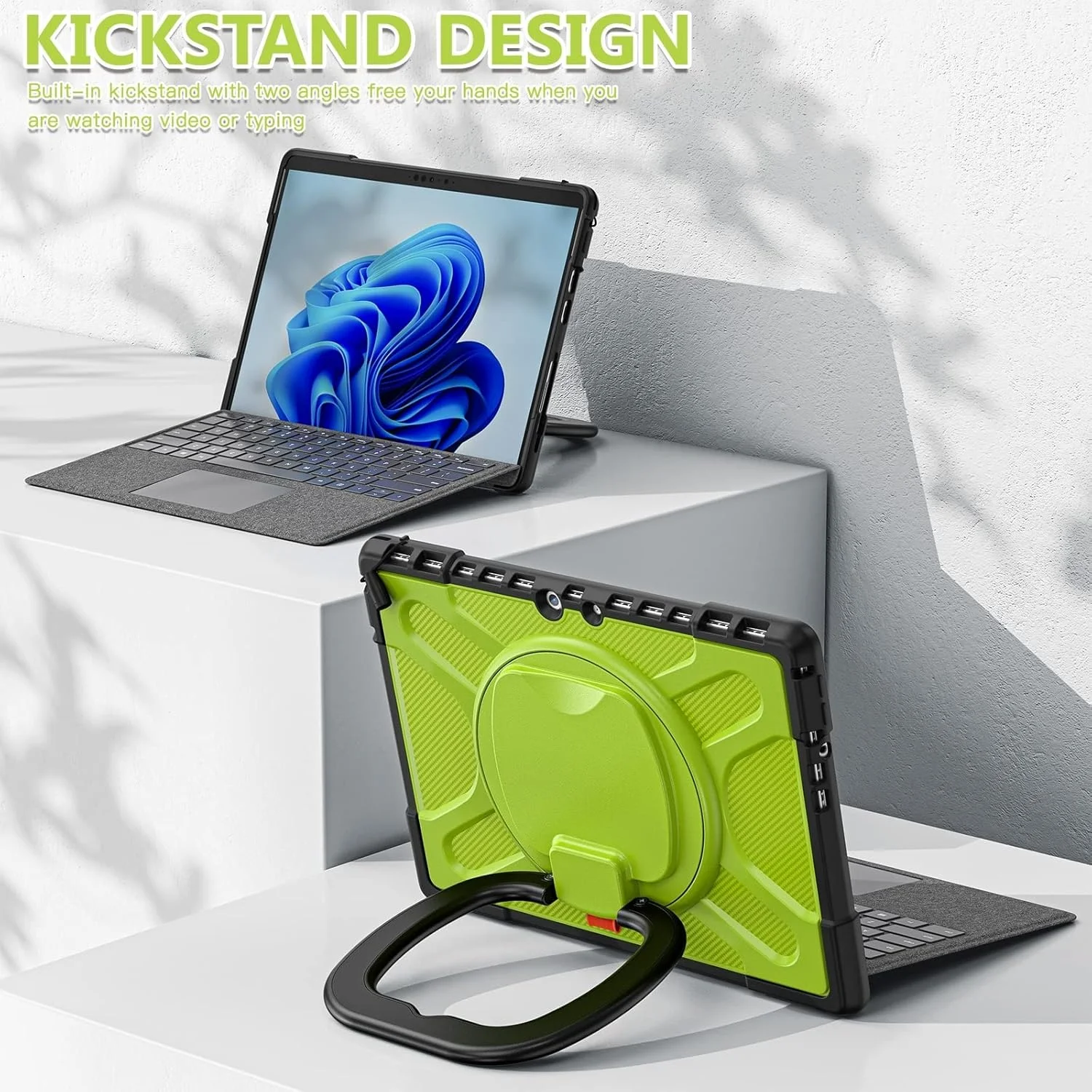 کاور تبلت SHIHUI برای مایکروسافت Surface Pro 8 TPU + PC (رنگ چای)(مشکی)(قرمز) و غیره (رنگ: سبز زرد) کاور تبلت SHIHUI برای مایکروسافت Surface Pro 8 TPU + PC (رنگ چای)(مشکی)(قرمز) و غیره (رنگ: سبز زرد)