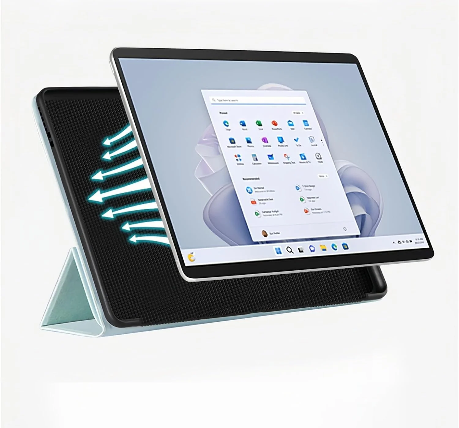 کاور Gruattreay سازگار با تبلت مایکروسافت Surface Pro 11/10/9 13 اینچی مدل 2024/2022، کاور چرمی TPU فوق العاده باریک و سبک با استند، ضد ضربه و مقاوم (بنفش خاکستری) کاور Gruattreay سازگار با تبلت مایکروسافت Surface Pro 11/10/9 13 اینچی مدل 2024/2022، کاور چرمی TPU فوق العاده باریک و سبک با استند، ضد ضربه و مقاوم (بنفش خاکستری)