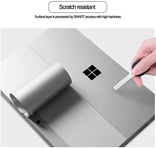 کیهانگ شیهویی قاب گوشی محافظ پشت فیلم تبلت برای مایکروسافت Surface Go (خاکستری تیره) (رنگ: طلایی) کیهانگ شیهویی قاب گوشی محافظ پشت فیلم تبلت برای مایکروسافت Surface Go (خاکستری تیره) (رنگ: طلایی)