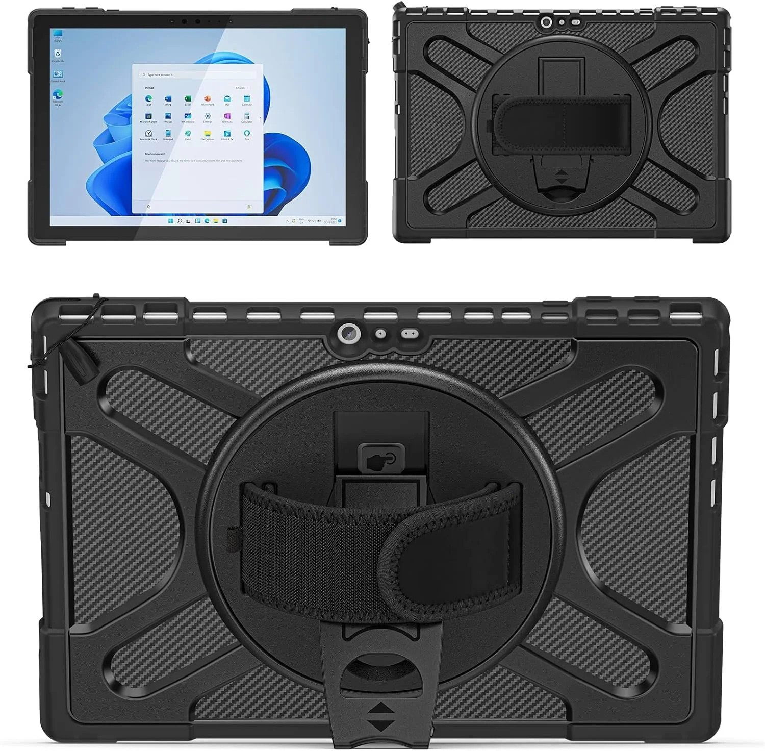 کیف محافظ تبلت کیهنگ شیهویی مناسب برای مایکروسافت سرفیس پرو 4/5/6/7 مدل TPU + PC (مشکی)(رنگ چای)(قرمز) و غیره (رنگ: مشکی) کیف محافظ تبلت کیهنگ شیهویی مناسب برای مایکروسافت سرفیس پرو 4/5/6/7 مدل TPU + PC (مشکی)(رنگ چای)(قرمز) و غیره (رنگ: مشکی)