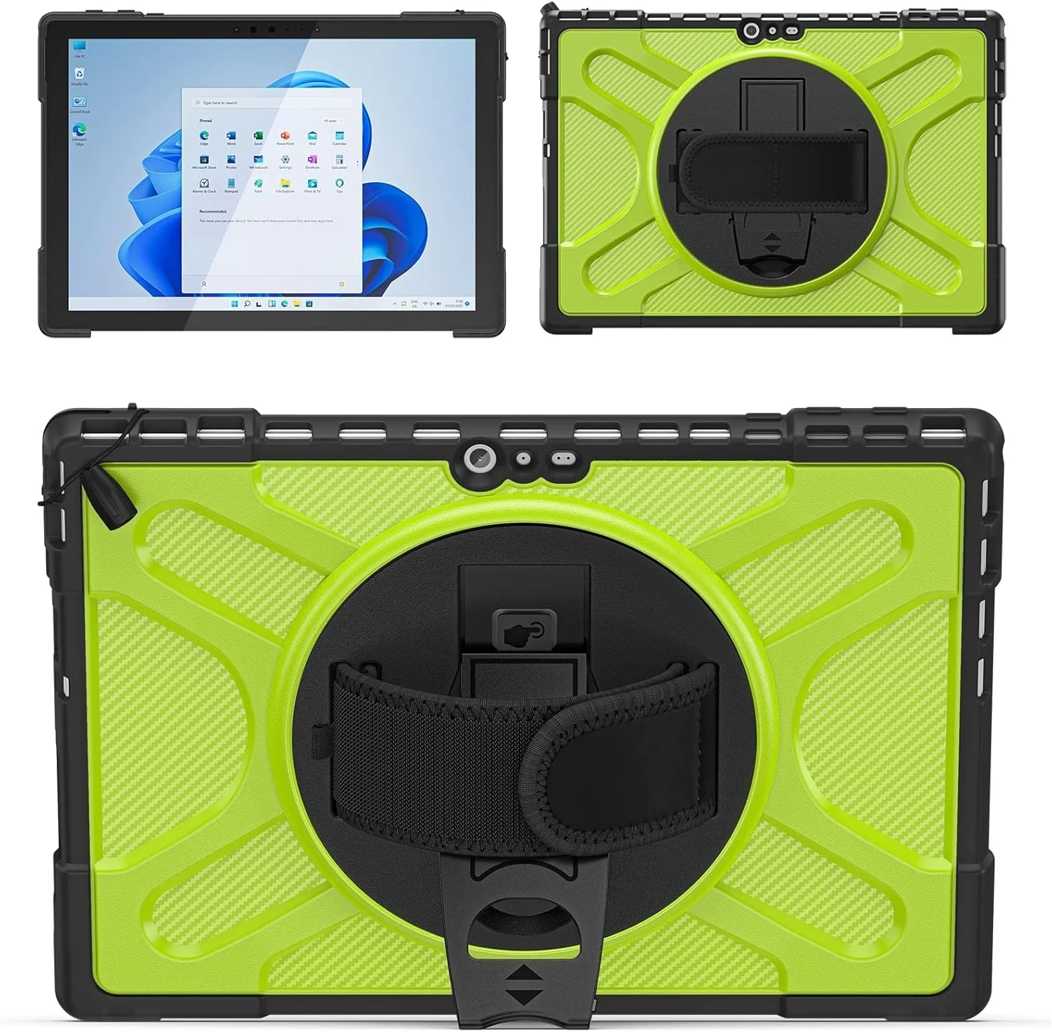 کیف محافظ تبلت کیهنگ شیهویی مناسب برای مایکروسافت سرفیس پرو 4/5/6/7 مدل TPU + PC (مشکی)(رنگ چای)(قرمز) و غیره (رنگ: سبز زرد) کیف محافظ تبلت کیهنگ شیهویی مناسب برای مایکروسافت سرفیس پرو 4/5/6/7 مدل TPU + PC (مشکی)(رنگ چای)(قرمز) و غیره (رنگ: سبز زرد)