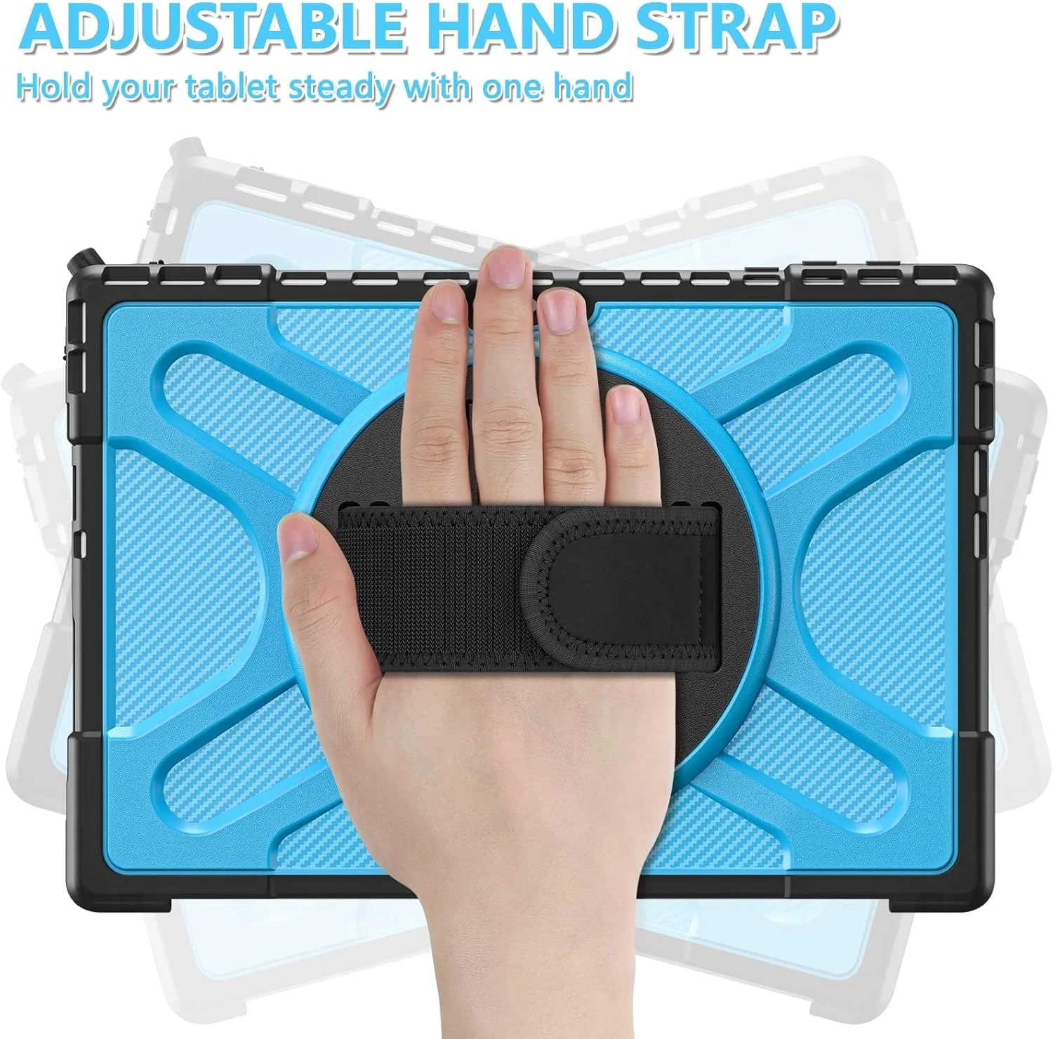 کیف محافظ تبلت کیهنگ شیهویی مناسب برای مایکروسافت Surface Pro 4/5/6/7 مدل TPU + PC (مشکی)(رنگ چای)(قرمز) و غیره (رنگ: آبی) کیف محافظ تبلت کیهنگ شیهویی مناسب برای مایکروسافت Surface Pro 4/5/6/7 مدل TPU + PC (مشکی)(رنگ چای)(قرمز) و غیره (رنگ: آبی)