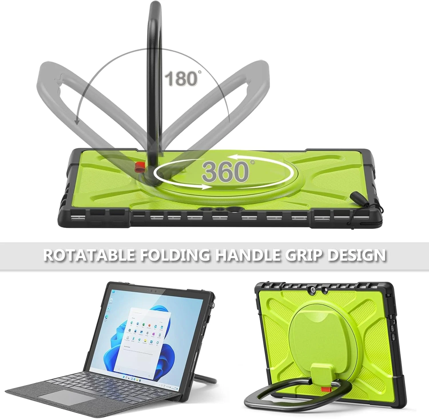 کیف محافظ تبلت کیهنگ شیهوی مناسب برای مایکروسافت سرفیس پرو 4/5/6/7 مدل TPU + PC (مشکی)(رنگ چای)(آبی) و غیره (رنگ: سبز زرد) کیف محافظ تبلت کیهنگ شیهوی مناسب برای مایکروسافت سرفیس پرو 4/5/6/7 مدل TPU + PC (مشکی)(رنگ چای)(آبی) و غیره (رنگ: سبز زرد)