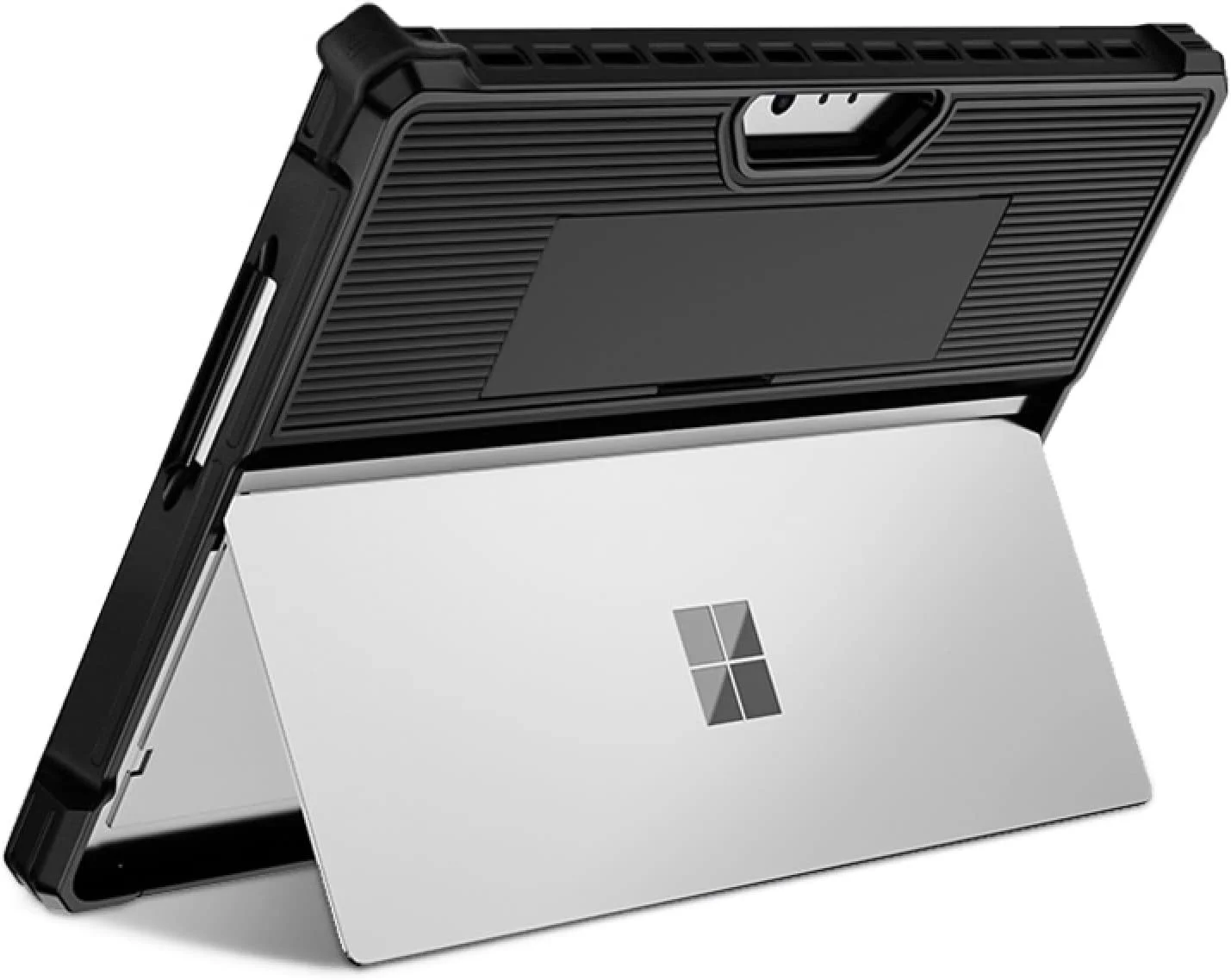 کاور تبلت راه راه توخالی ZZjingli برای Microsoft Surface Pro 8 (مشکی) کاور تبلت راه راه توخالی ZZjingli برای Microsoft Surface Pro 8 (مشکی)