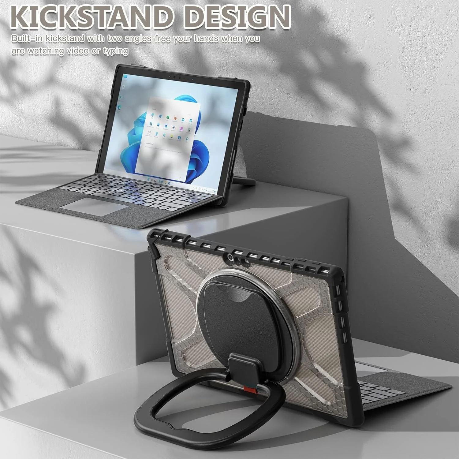 کیف محافظ تبلت کیهنگ شیهویی مناسب برای مایکروسافت سرفیس پرو 4/5/6/7 مدل TPU + PC (مشکی)(رنگ چای)(آبی) و غیره (رنگ: رنگ چای) کیف محافظ تبلت کیهنگ شیهویی مناسب برای مایکروسافت سرفیس پرو 4/5/6/7 مدل TPU + PC (مشکی)(رنگ چای)(آبی) و غیره (رنگ: رنگ چای)