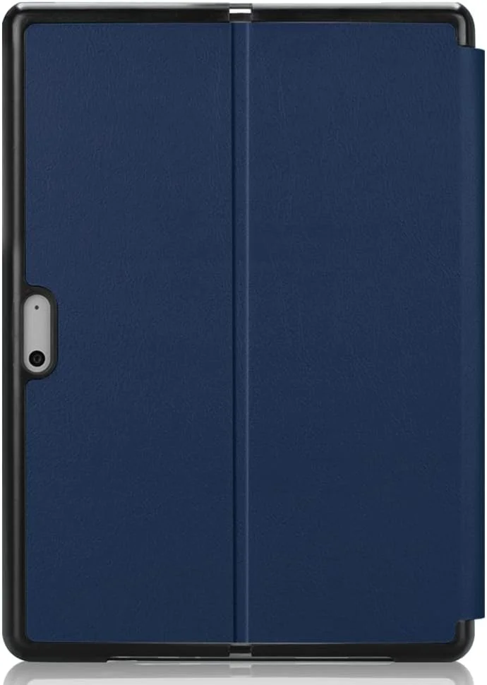 کاور تبلت ZZOUGYY برای مایکروسافت Surface Pro 8، کیف چرمی فوق العاده باریک و سبک با قابلیت تبدیل به استند و سازگار با Type Cover برای مایکروسافت Surface Pro 8 13 اینچی (عرضه 2021) (آبی تیره) کاور تبلت ZZOUGYY برای مایکروسافت Surface Pro 8، کیف چرمی فوق العاده باریک و سبک با قابلیت تبدیل به استند و سازگار با Type Cover برای مایکروسافت Surface Pro 8 13 اینچی (عرضه 2021) (آبی تیره)