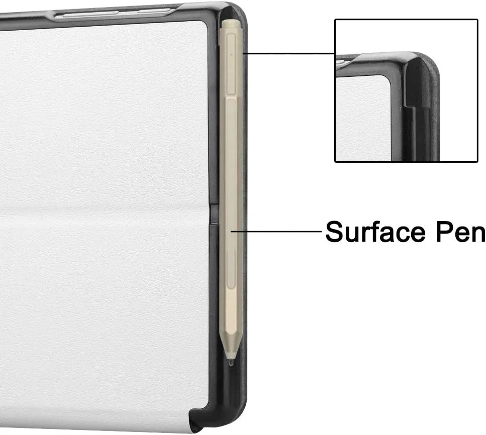 کیف تبلت RanTuo برای مایکروسافت Surface Go 3، چرم PU، سبک و نازک، ضد آب، ضد گرد و غبار، محافظ ضد افتادن برای مایکروسافت Surface Go 3. (سفید) کیف تبلت RanTuo برای مایکروسافت Surface Go 3، چرم PU، سبک و نازک، ضد آب، ضد گرد و غبار، محافظ ضد افتادن برای مایکروسافت Surface Go 3. (سفید)