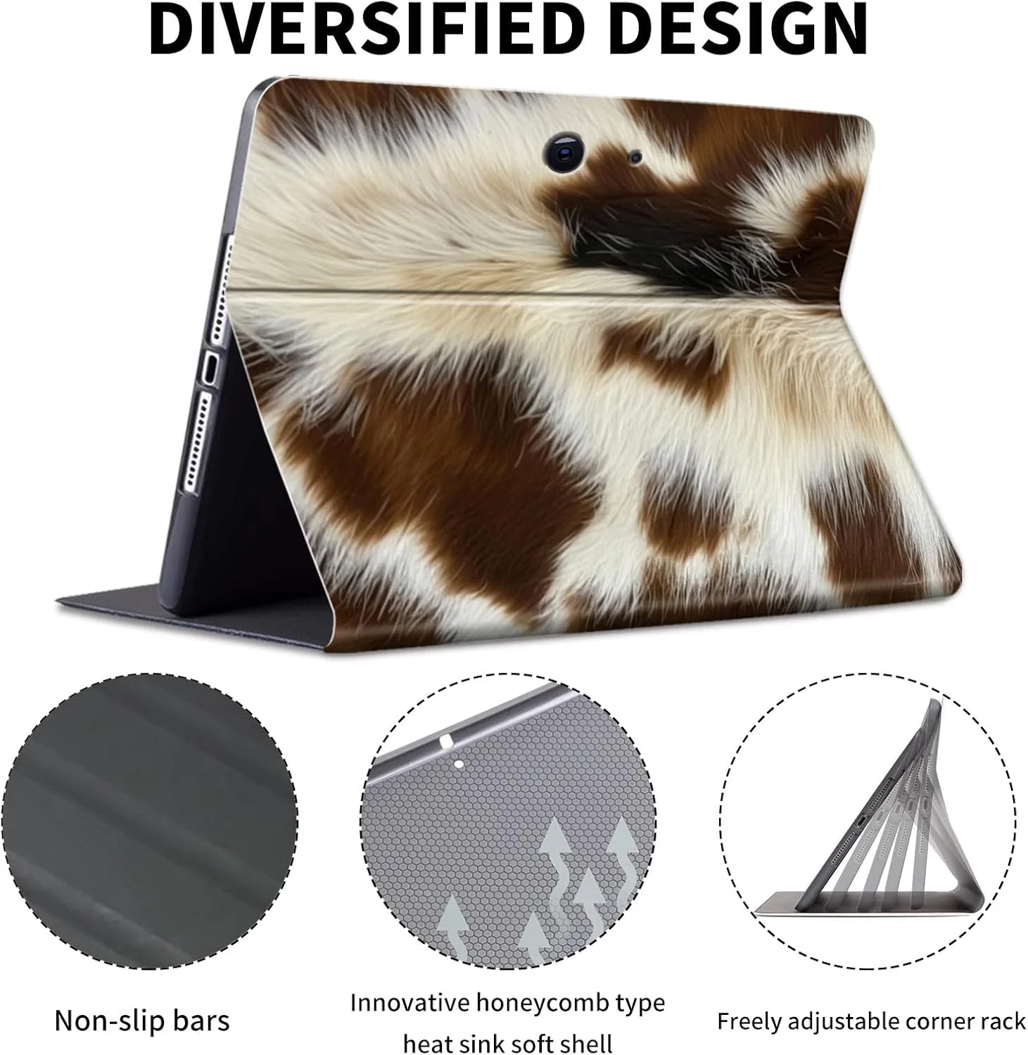 کیف ACWDMKH برای مایکروسافت سرفیس پرو 11/10 / 9 اینچ 13، چرم PU نازک و زیبا با قابلیت تنظیم پایه برای سرفیس پرو نسخه 11 AI، طرح پوست قهوه ای کیف ACWDMKH برای مایکروسافت سرفیس پرو 11/10 / 9 اینچ 13، چرم PU نازک و زیبا با قابلیت تنظیم پایه برای سرفیس پرو نسخه 11 AI، طرح پوست قهوه ای