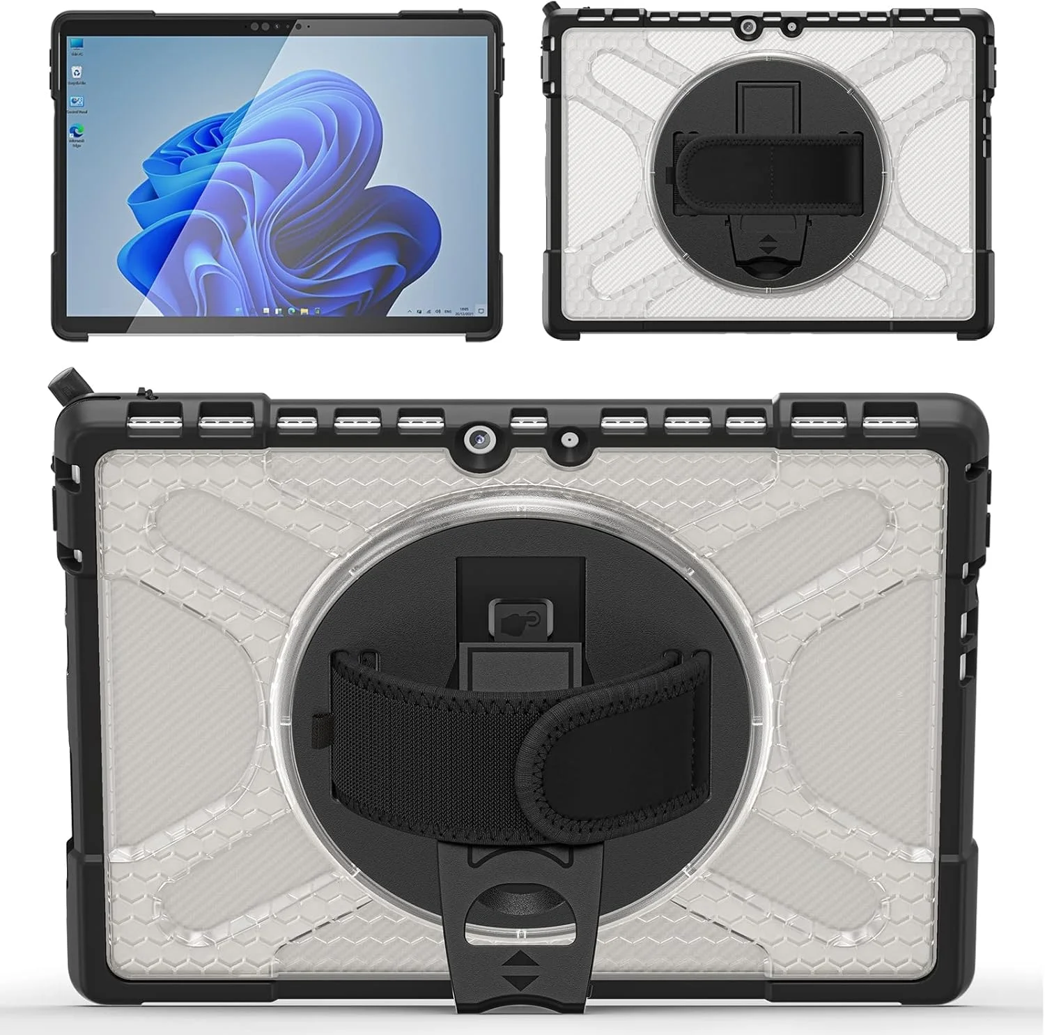 کیف محافظ تبلت کیهانگ شیهویی برای مایکروسافت سرفیس پرو 8 مدل TPU + PC (آبی)(سبز فسفری)(قرمز)(مشکی) و غیره (رنگ: شفاف) کیف محافظ تبلت کیهانگ شیهویی برای مایکروسافت سرفیس پرو 8 مدل TPU + PC (آبی)(سبز فسفری)(قرمز)(مشکی) و غیره (رنگ: شفاف)