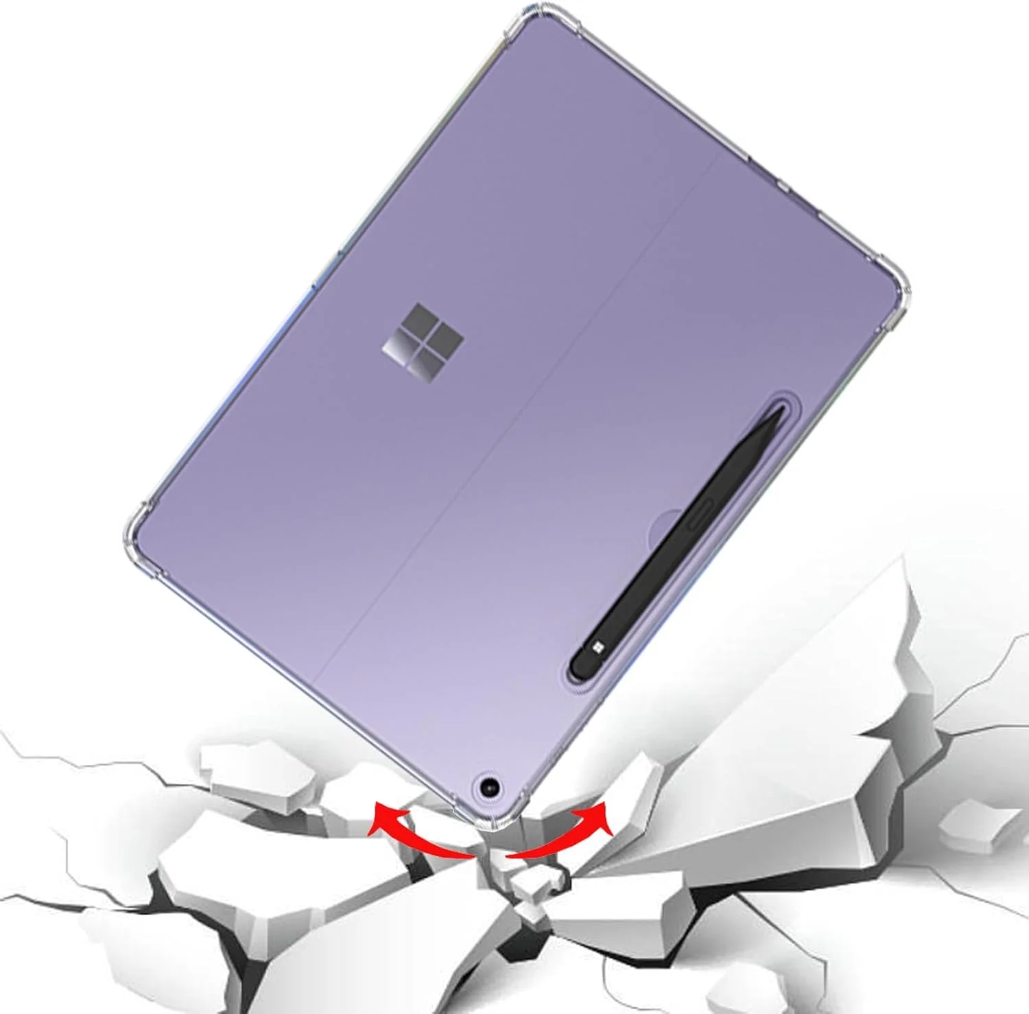 کاور ضد ضربه DWaybox برای مایکروسافت Surface Pro 12 (2025) 12.0 اینچ - کاور TPU شفاف ضد خش، محافظ نازک و انعطاف پذیر، کاور شفاف مقاوم در برابر ضربه - شفاف کاور ضد ضربه DWaybox برای مایکروسافت Surface Pro 12 (2025) 12.0 اینچ - کاور TPU شفاف ضد خش، محافظ نازک و انعطاف پذیر، کاور شفاف مقاوم در برابر ضربه - شفاف