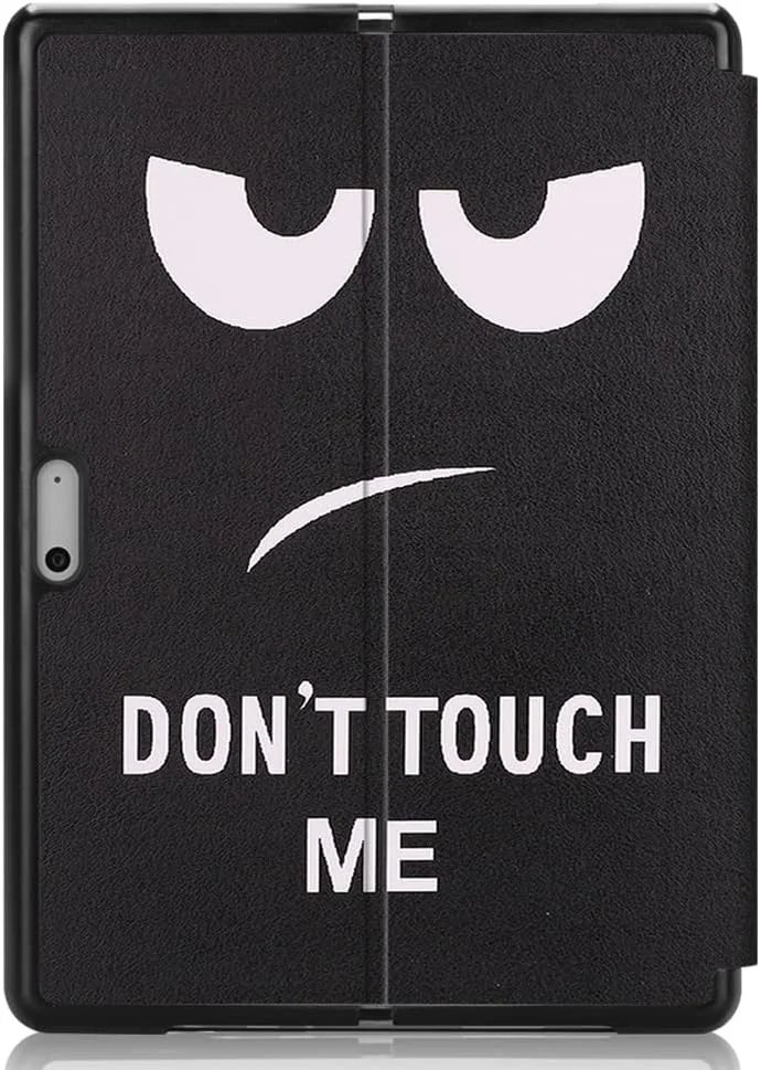 کاور تبلت زرنگپ برای مایکروسافت سرفیس پرو 8 اینچ 13، کاور چرمی فوق العاده باریک و تاشو سازگار با کیبورد تایپ کاور برای سرفیس پرو 8 (عرضه 2021) 13 اینچ (چشم بزرگ)