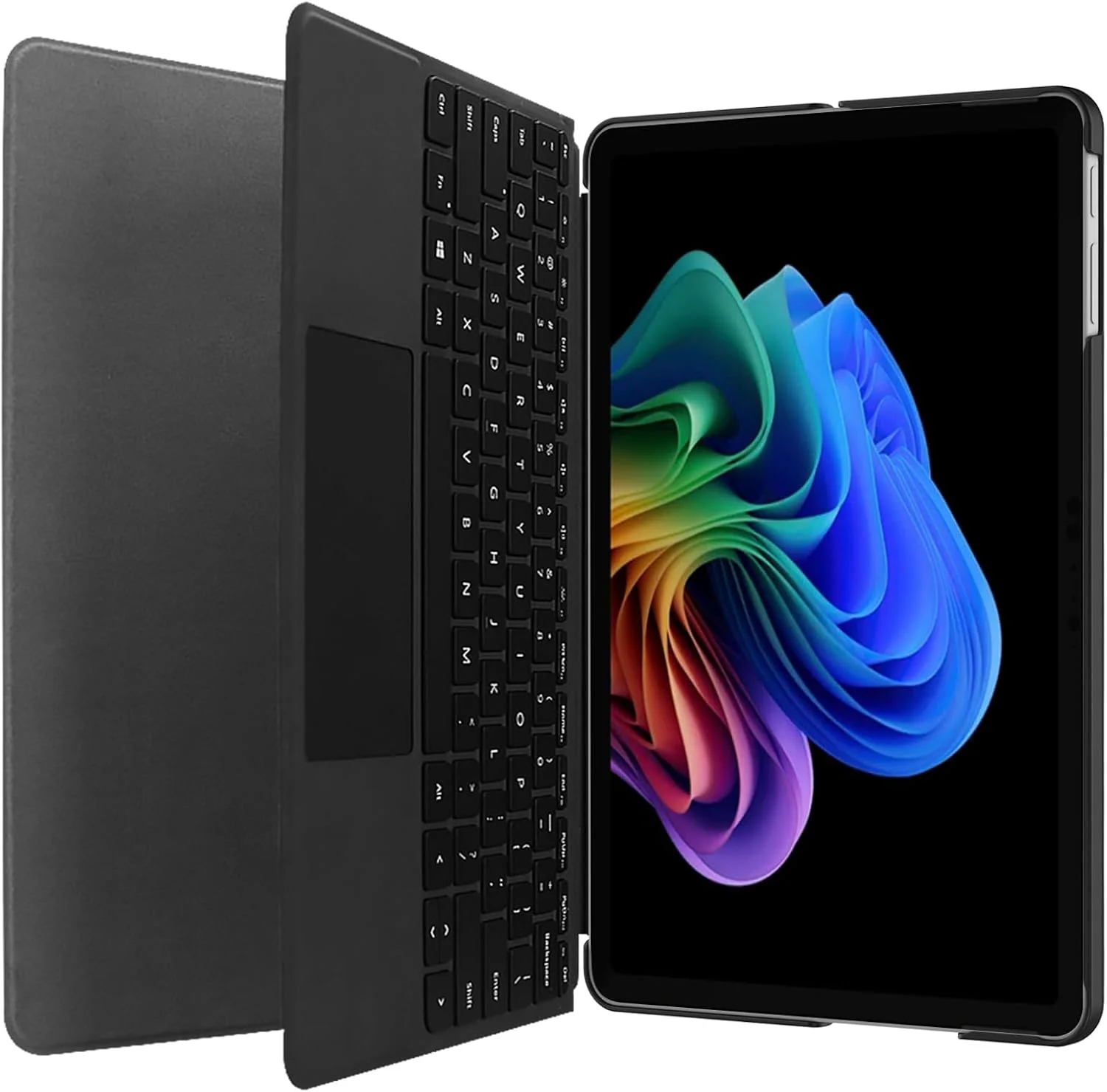 کاور محافظ هافان سازگار با مایکروسافت سرفیس پرو 12 اینچ، سازگار با کیبورد (محصول شامل کیبورد نمی شود)، محافظت کامل، آبی