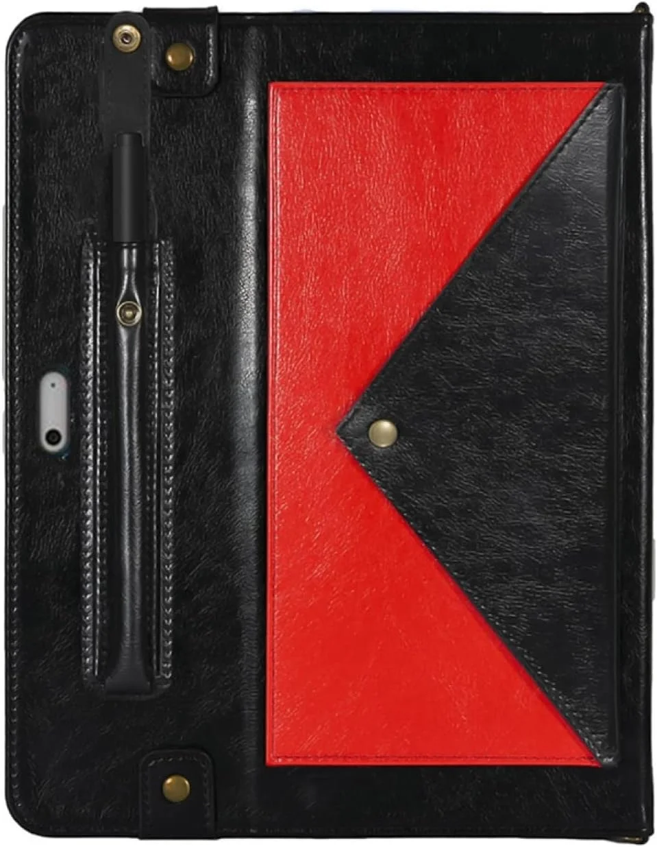 کیف تبلت چرمی ZZjingli با طراحی پاکتی و رنگهای متنوع مناسب برای Microsoft Surface Go 1/2 / 3 (رنگ: مشکی قرمز) کیف تبلت چرمی ZZjingli با طراحی پاکتی و رنگهای متنوع مناسب برای Microsoft Surface Go 1/2 / 3 (رنگ: مشکی قرمز)