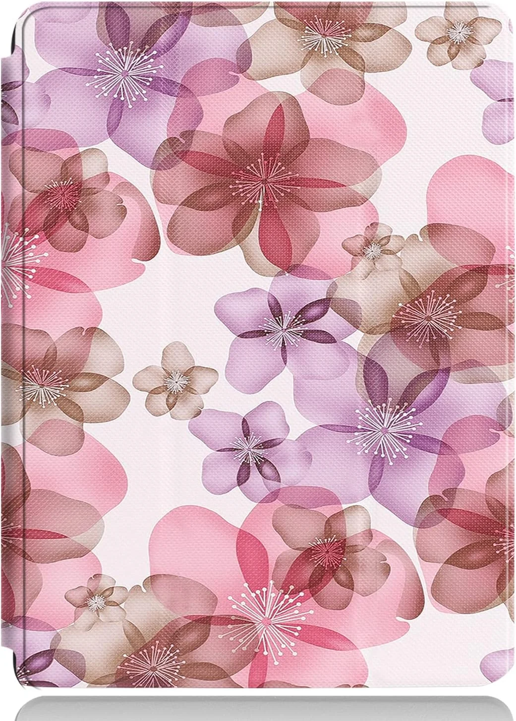 کیف محافظ چند زاویه ای باریک و سبک پلی استر Gylint برای Microsoft Surface Pro 8، سازگار با کیبورد Type Cover، مناسب تبلت 13 اینچی Microsoft Surface Pro 8 - طرح گل