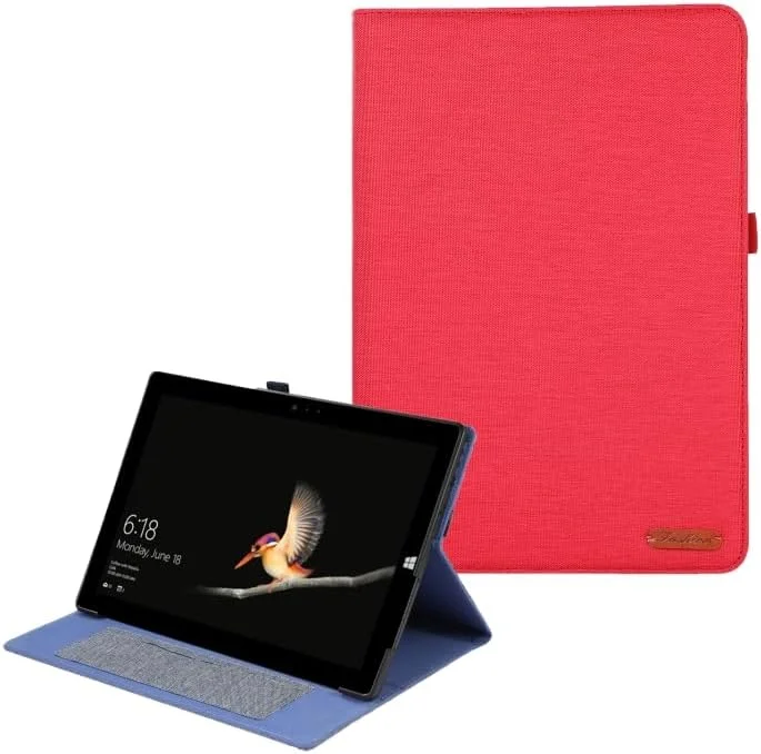 کاورهای گوشی SHIHUI برای تبلت Microsoft Surface Pro 4/5/6/7، ساخته شده از چرم پارچهای (رنگ رز)(رنگ خاکستری)(رنگ مشکی) و غیره (رنگ قرمز) کاورهای گوشی SHIHUI برای تبلت Microsoft Surface Pro 4/5/6/7، ساخته شده از چرم پارچهای (رنگ رز)(رنگ خاکستری)(رنگ مشکی) و غیره (رنگ قرمز)