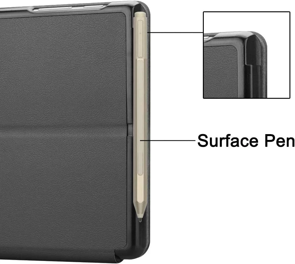 RanTuo Tablet Case for Microsoft Surface Go 3, PU Skin, Light and Thin, Waterproof, Dustproof, Anti-Fall Protective Case for Microsoft Surface Go 3.(Grey) RanTuo Tablet Case for Microsoft Surface Go 3, PU Skin, Light and Thin, Waterproof, Dustproof, Anti-Fall Protective Case for Microsoft Surface Go 3.(Grey)