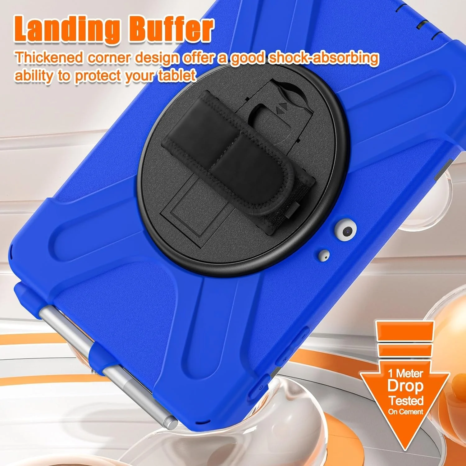 کیف محافظ تبلت سازگار با مایکروسافت Surface Go 3 2021/Surface Go 2 2020/Surface Go 2018/Surface Go 4، کیف ضد ضربه با نگهدارنده قلم، کیف محافظ سازگار با بند شانه کیف محافظ تبلت سازگار با مایکروسافت Surface Go 3 2021/Surface Go 2 2020/Surface Go 2018/Surface Go 4، کیف ضد ضربه با نگهدارنده قلم، کیف محافظ سازگار با بند شانه