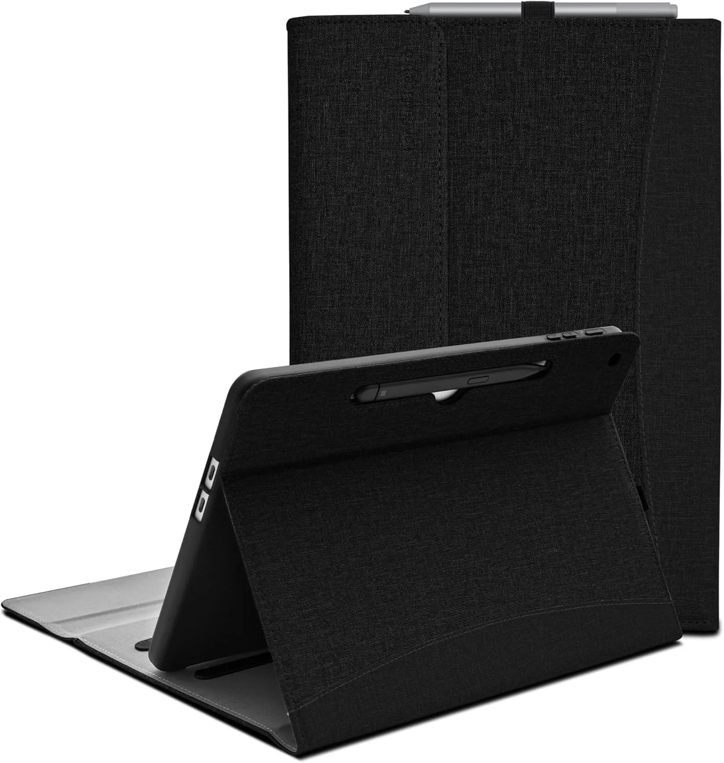 کیف SSS·GRGB برای مایکروسافت سرفیس پرو 12 اینچی نسل اول (2025)، کیف تجاری پورتفولیو با زوایای دید متعدد، نگهدارنده قلم و جیب، سازگار با صفحه کلید Type Cover (مشکی) کیف SSS·GRGB برای مایکروسافت سرفیس پرو 12 اینچی نسل اول (2025)، کیف تجاری پورتفولیو با زوایای دید متعدد، نگهدارنده قلم و جیب، سازگار با صفحه کلید Type Cover (مشکی)