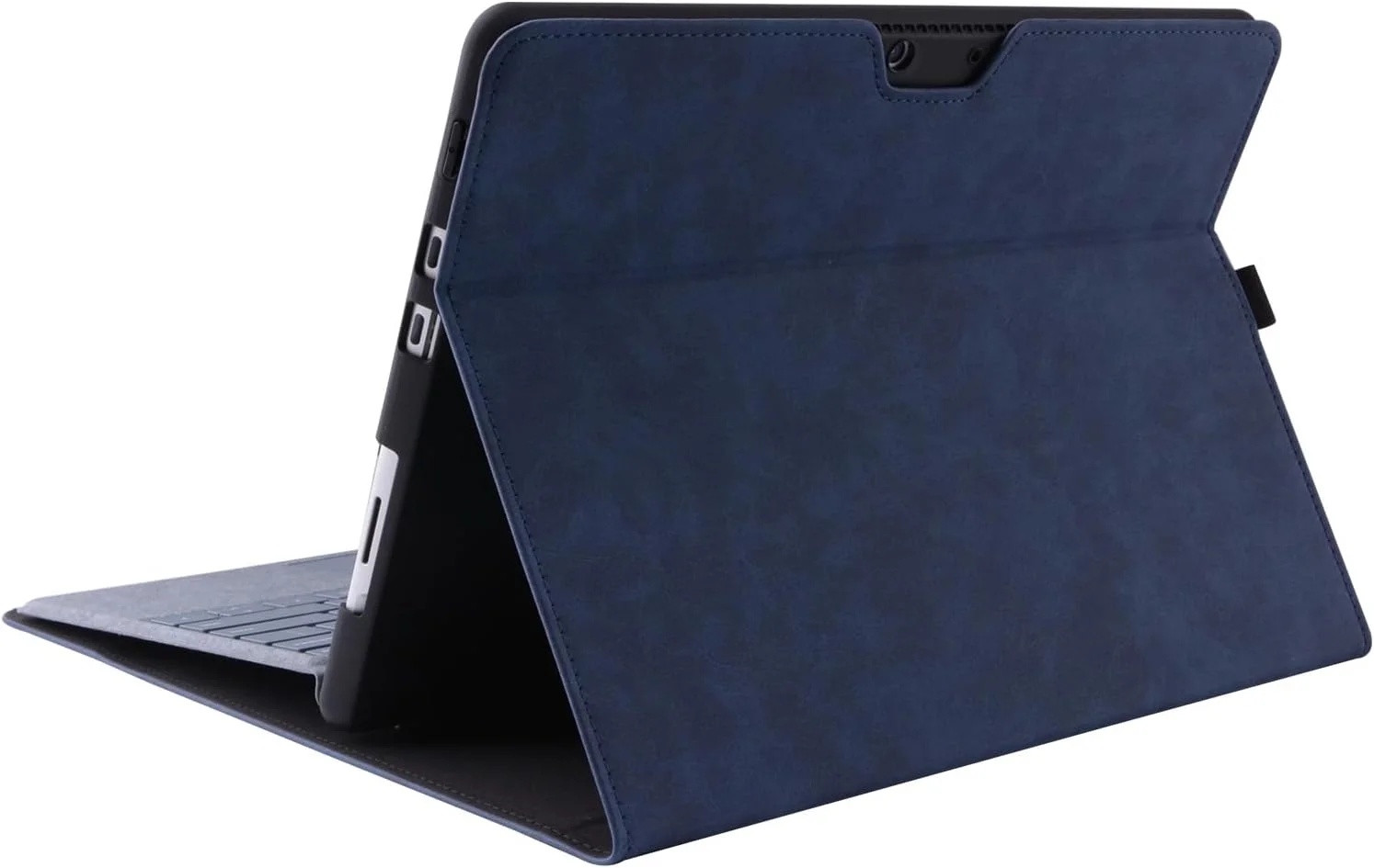 کاور محافظ نرم TPU Dadaxixi مناسب برای تبلت مایکروسافت Surface Pro 9/10/11 با پایه نگهدارنده (آبی، Pro 9/10/11)