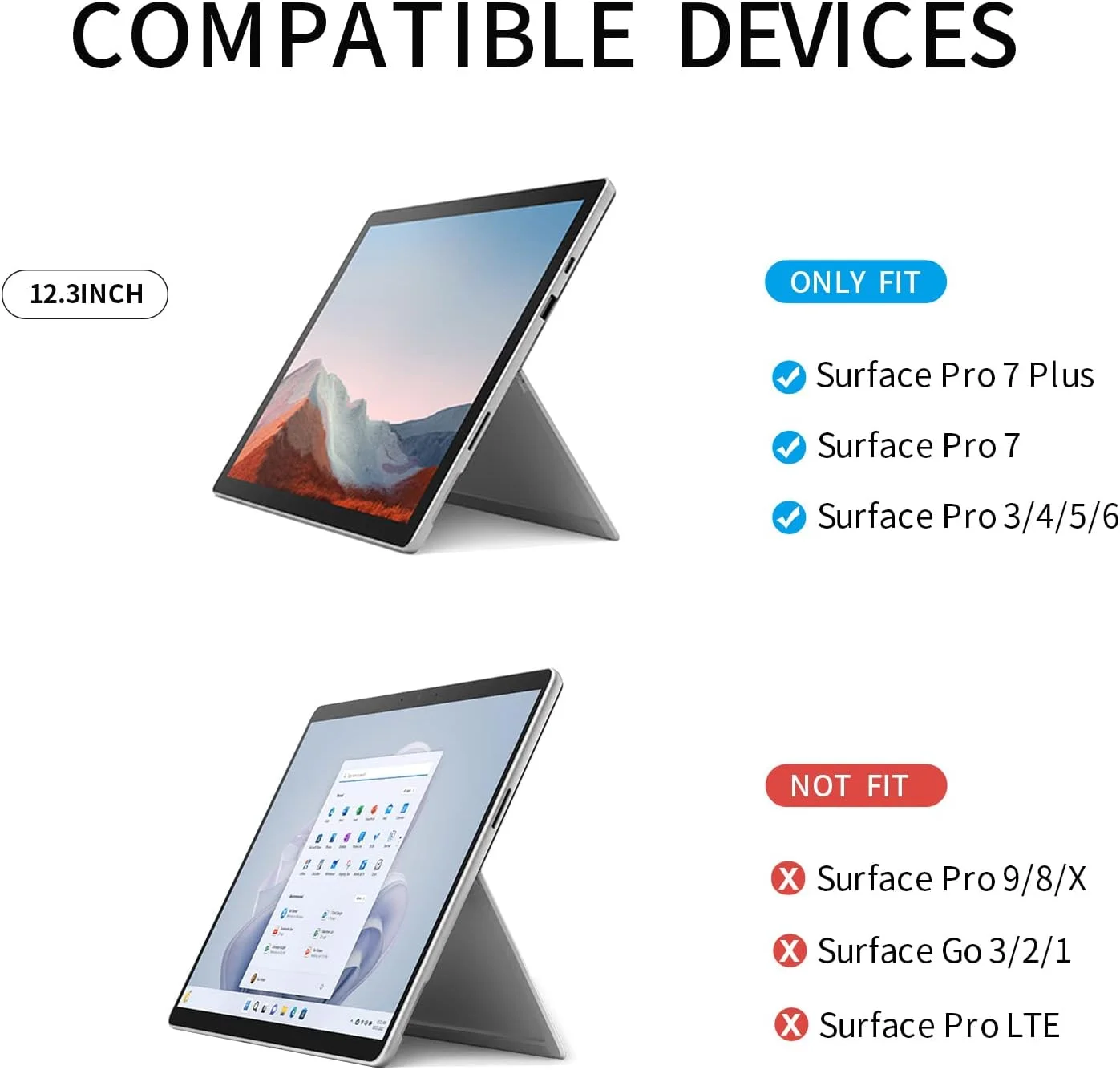 کاور تبلت باریک و سبک طرح مرمر Qcoswa برای مایکروسافت Surface Pro 7+، 7، 6، 5، 4، LTE، قاب محافظ سخت، سازگار با کیبورد Type Cover کاور تبلت باریک و سبک طرح مرمر Qcoswa برای مایکروسافت Surface Pro 7+، 7، 6، 5، 4، LTE، قاب محافظ سخت، سازگار با کیبورد Type Cover