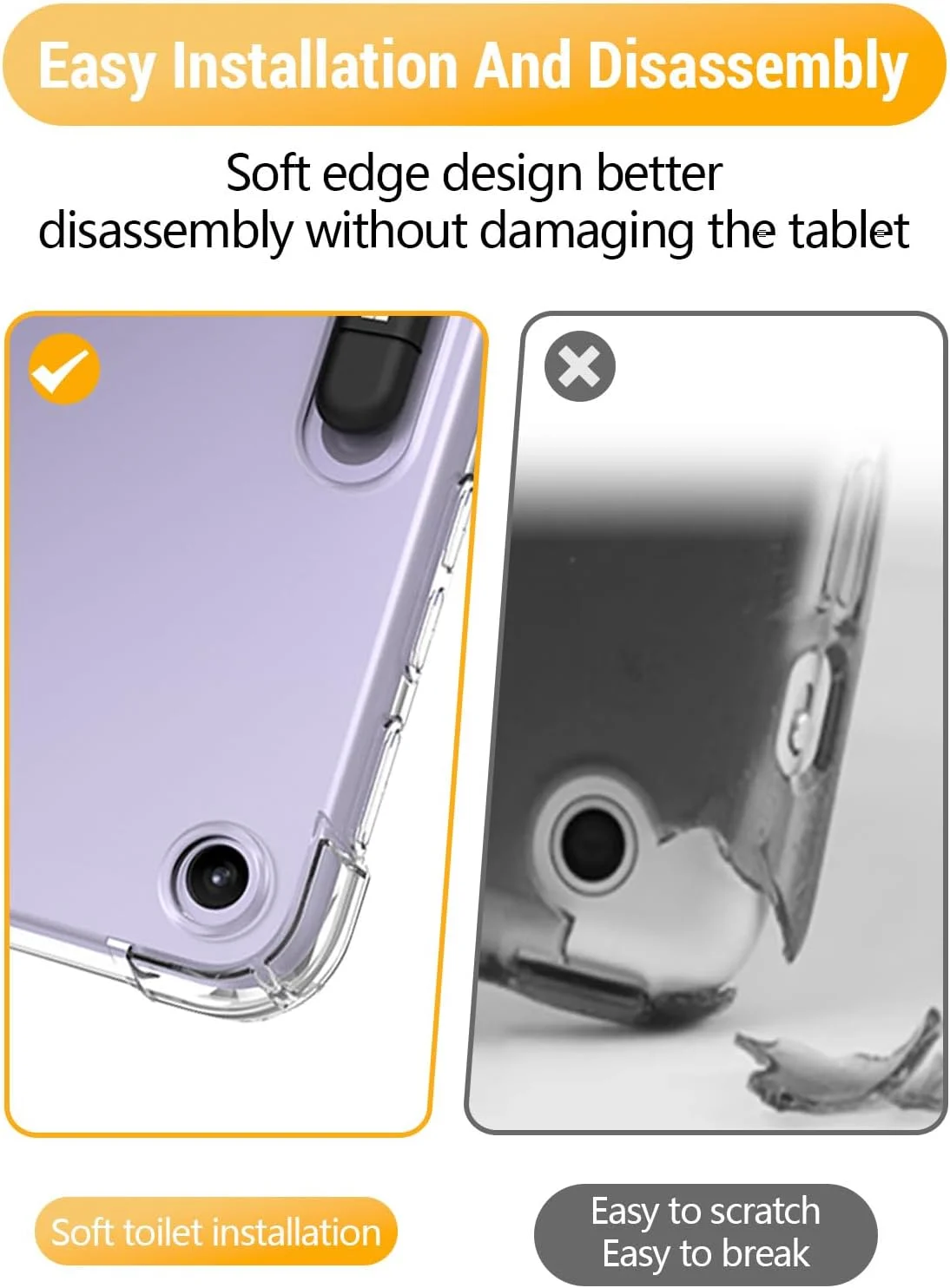 کاور شفاف تبلت مایکروسافت Surface Pro 12 اینچ 2025، کاور انعطاف پذیر TPU ضد ضربه FJIASTB با ایربگ برای تبلت ویندوز 11، سبک وزن (شفاف) کاور شفاف تبلت مایکروسافت Surface Pro 12 اینچ 2025، کاور انعطاف پذیر TPU ضد ضربه FJIASTB با ایربگ برای تبلت ویندوز 11، سبک وزن (شفاف)