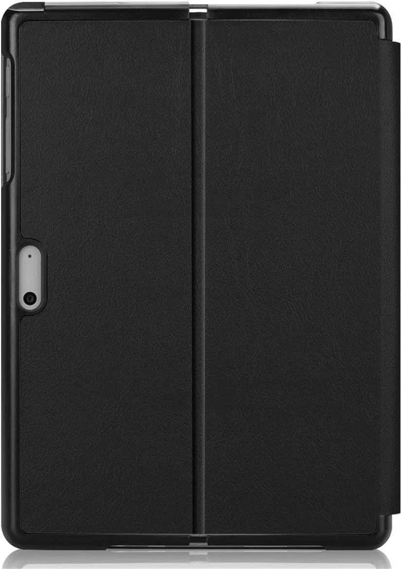 کیف محافظ چرمی ساتورکیس برای مایکروسافت Surface Go 1 2 3 4، کیف تاشو با قابلیت استند، فوق العاده باریک و سبک وزن، مناسب برای محافظت از مایکروسافت Surface Go 1 2 3 4 (مشکی) (کیبورد شامل نمی شود) کیف محافظ چرمی ساتورکیس برای مایکروسافت Surface Go 1 2 3 4، کیف تاشو با قابلیت استند، فوق العاده باریک و سبک وزن، مناسب برای محافظت از مایکروسافت Surface Go 1 2 3 4 (مشکی) (کیبورد شامل نمی شود)