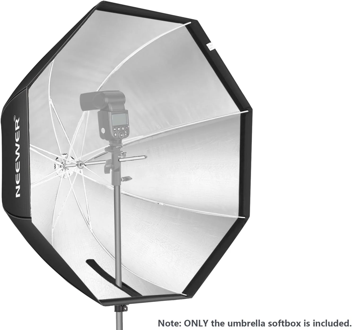 Neewer - 10074160@@##1 47"/120cm Octagonal Speedlite, Studio Flash, Speedlight Umbrella Softbox with Carrying Bag for Portrait or Product Photography