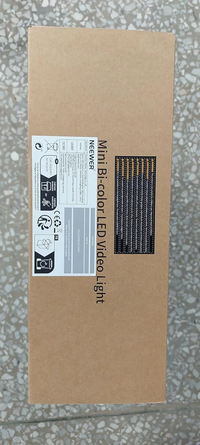 نور ویدئویی ال ای دی نیور MS60B با کنترل 2.4G/App، نور پیوسته مینی کامپکت 65 واتی COB فلزی با پایه Bowens برای استودیو عکاسی، 40000 لوکس/1 متر 2700-6500K CRI 97+/TLCI 98+، نقره ای