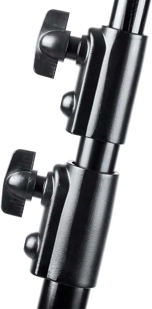 NEEWER PRO 9feet/260cm Spring Loaded Heavy Duty Photography Photo Studio Light Stands with 1/4" Screw & 5/8 Stud for Video, Portrait and Photography Lighting (2 Packs)