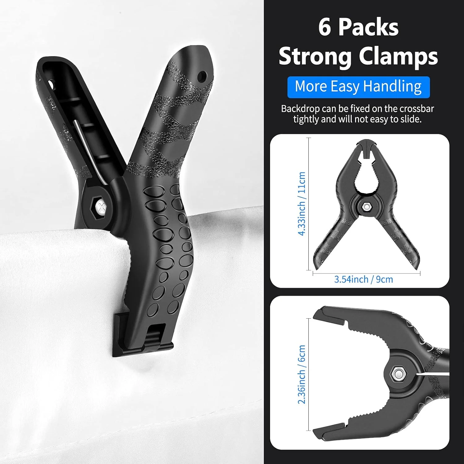 کیت نورپردازی عکاسی NEEWER با پس زمینه، پایه های پس زمینه 8.5x10 فوت، نورپردازی مداوم سافت باکس چتری LED معادل 800 وات 5700K 24W دارای گواهینامه CE، تجهیزات استودیوی عکس برای فیلمبرداری عکس و فیلم