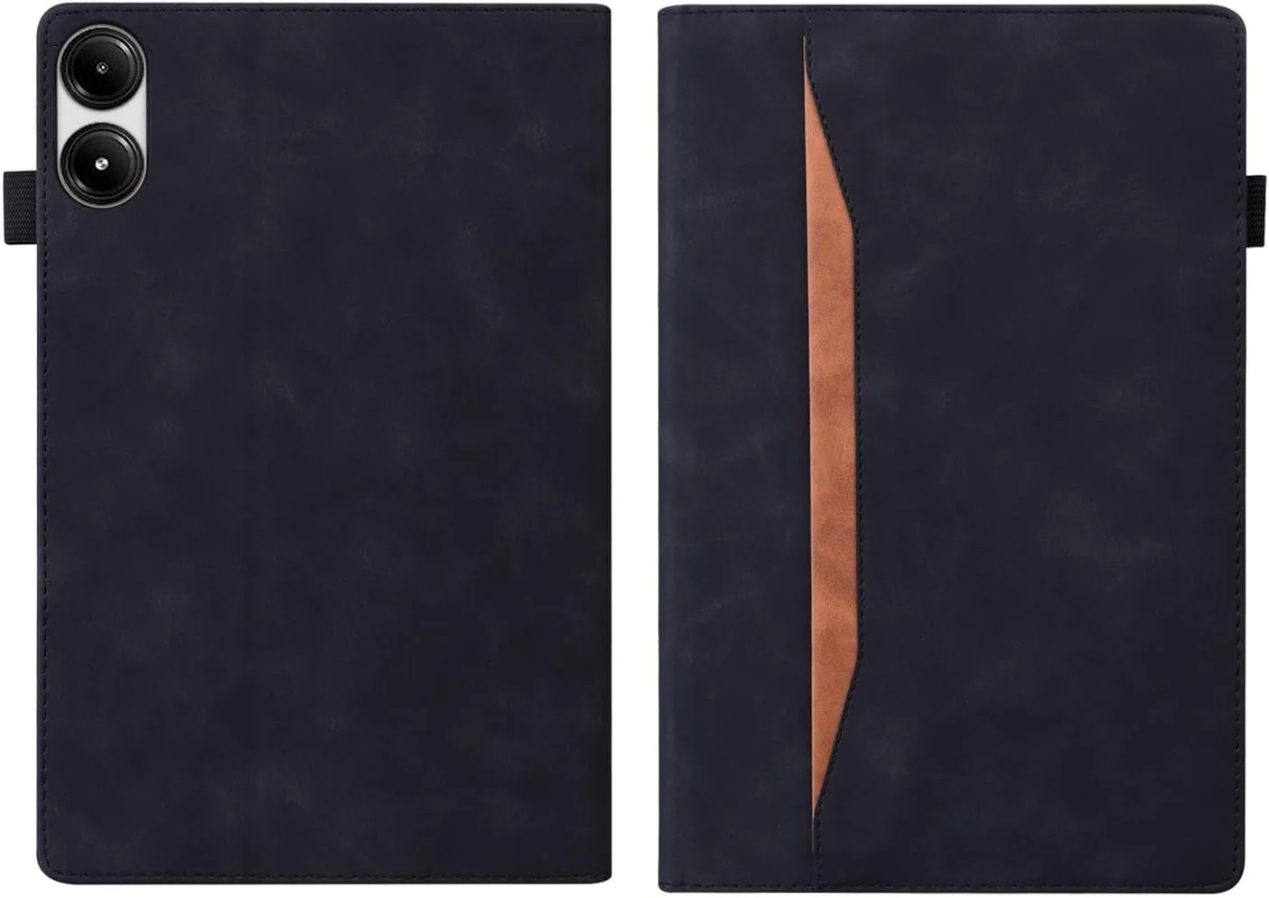 کیف تبلت سازگار با شیائومی Redmi Pad Pro 12.1 اینچ 2024 مدل براکت دار، مناسب برای تبلت، دارای بند نگهدارنده قابل تنظیم و جای کارت