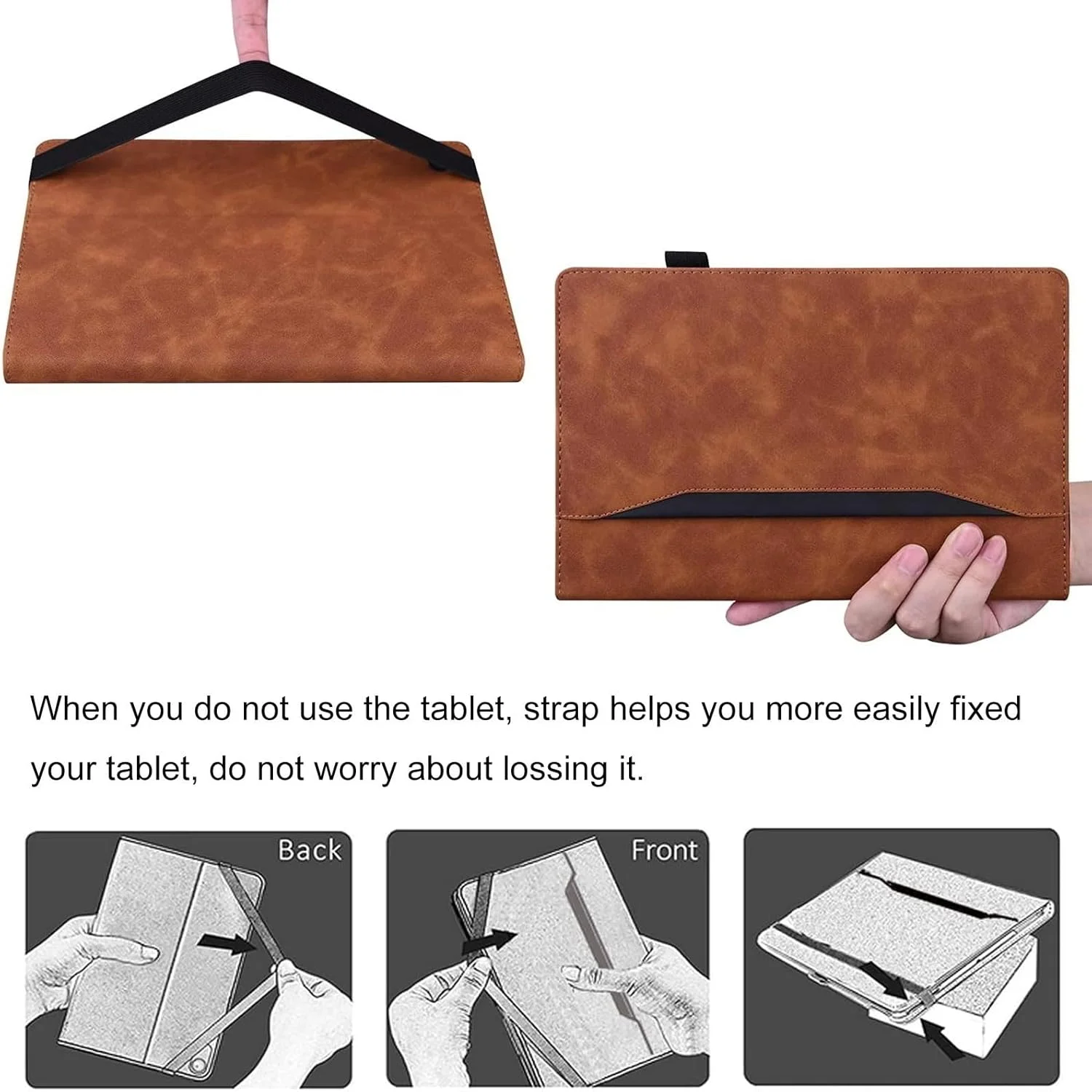 کاور Gruattreay سازگار با تبلت شیائومی Redmi K Pad سایز 8.8 اینچ (مدل 2025)، کیف پول تاشو هوشمند، جلد باریک کتابی با استند و جای قلم (قهوه ای) کاور Gruattreay سازگار با تبلت شیائومی Redmi K Pad سایز 8.8 اینچ (مدل 2025)، کیف پول تاشو هوشمند، جلد باریک کتابی با استند و جای قلم (قهوه ای)