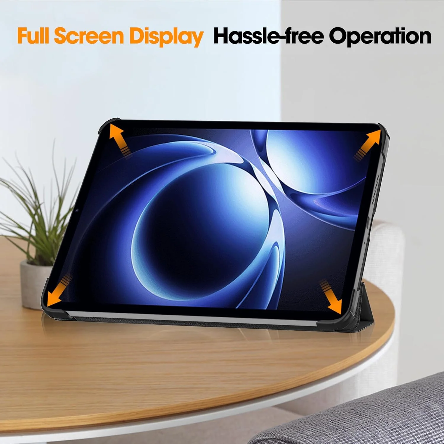 کاور تبلت CAUHENYEE برای شیائومی پد مینی 8.8 اینچ (2025)، بسته محافظ تبلت به همراه 1 محافظ صفحه نمایش، عملکرد استند عمودی، کاور محافظ برای شیائومی پد مینی 8.8 اینچ، طرح گرافیتی