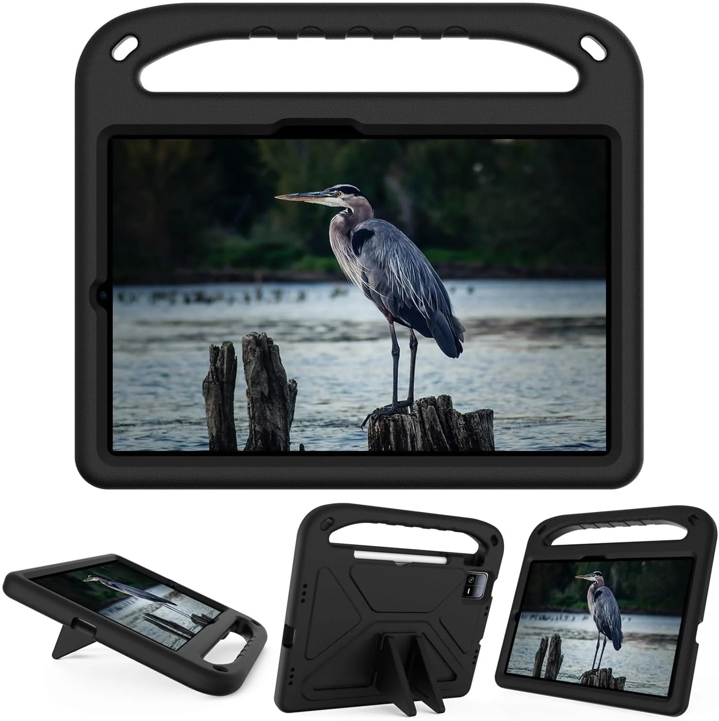 محافظ تبلت سازگار با شیائومی می پد 6/6 پرو 2023 11.2 اینچی، قاب محافظ سبک وزن EVA مناسب کودکان و مقاوم در برابر ضربه سازگار با قاب تبلت شیائومی پد 6 / پد 6 پرو با دسته محافظ تبلت سازگار با شیائومی می پد 6/6 پرو 2023 11.2 اینچی، قاب محافظ سبک وزن EVA مناسب کودکان و مقاوم در برابر ضربه سازگار با قاب تبلت شیائومی پد 6 / پد 6 پرو با دسته