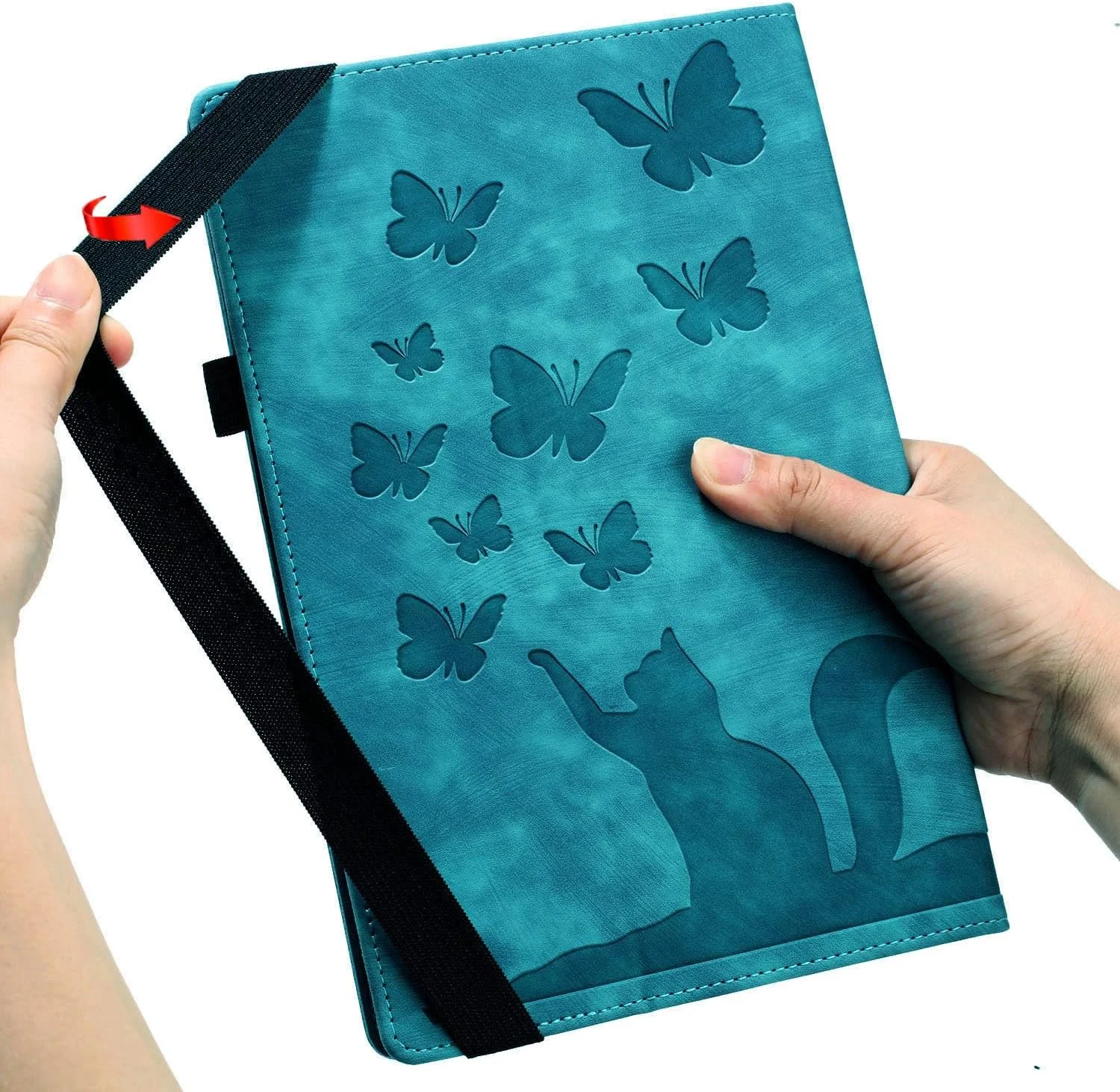 کیف SLLMYYX برای شیائومی پد 6، جلد تاشو باریک طرح پروانه و گربه برای شیائومی پد 6 پرو 5G 11.0 اینچ (آبی روشن) کیف SLLMYYX برای شیائومی پد 6، جلد تاشو باریک طرح پروانه و گربه برای شیائومی پد 6 پرو 5G 11.0 اینچ (آبی روشن)