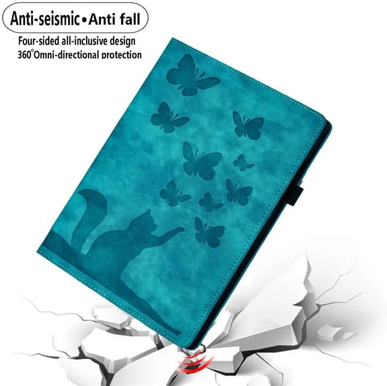 کیف SLLMYYX برای شیائومی پد 6، جلد تاشو باریک طرح پروانه و گربه برای شیائومی پد 6 پرو 5G 11.0 اینچ (آبی روشن) کیف SLLMYYX برای شیائومی پد 6، جلد تاشو باریک طرح پروانه و گربه برای شیائومی پد 6 پرو 5G 11.0 اینچ (آبی روشن)