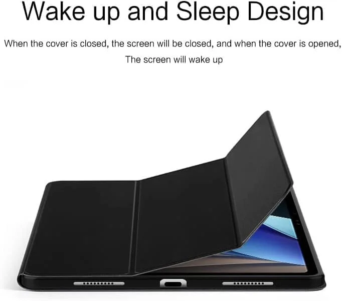 کاور فوق العاده نازک هوشمند Gruattreay سازگار با شیائومی پد 6 مکس 14 اینچ 2023، قاب محافظ تبلت Mi Pad 6 Max با پوسته TPU و قابلیت بیدار شدن خودکار (سبز)