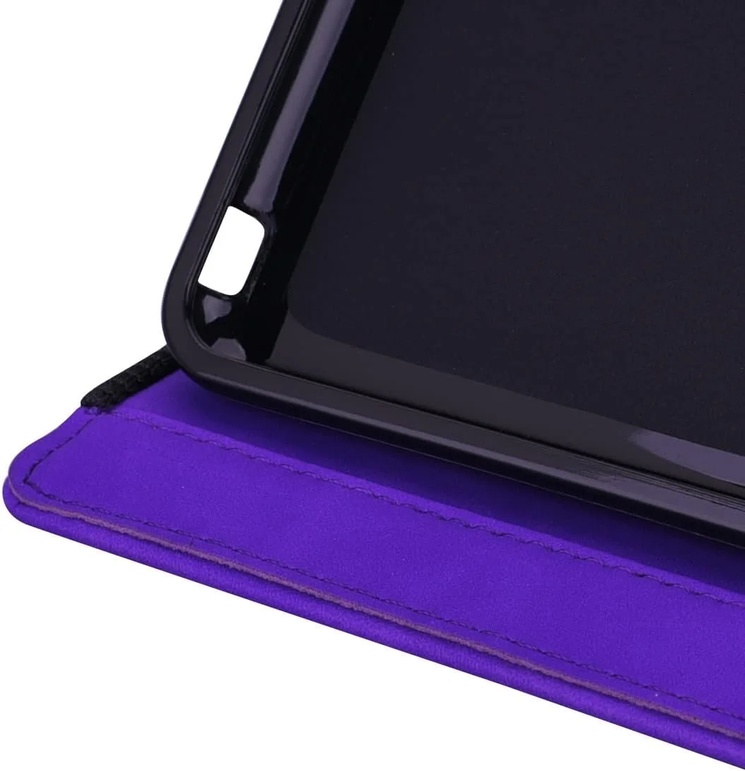 کیف تبلت سازگار با شیائومی می پد 6/6 پرو 2023 11.2 اینچی، باریک، سبک وزن، چرمی PU طرح دار، کاور تبلت با قابلیت استند و جای کارت (بنفش) کیف تبلت سازگار با شیائومی می پد 6/6 پرو 2023 11.2 اینچی، باریک، سبک وزن، چرمی PU طرح دار، کاور تبلت با قابلیت استند و جای کارت (بنفش)