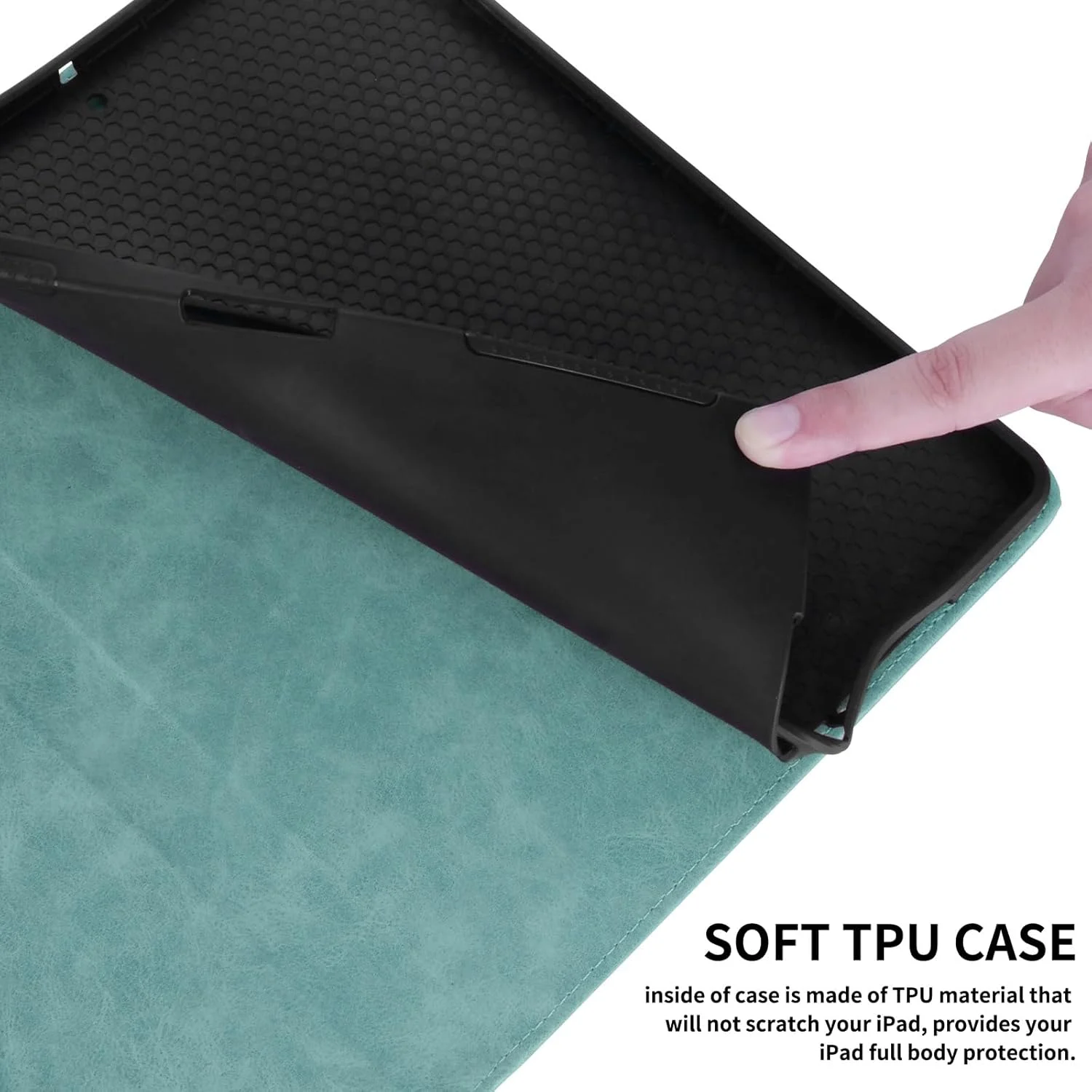 کیف تبلت مسافرتی سازگار با شیائومی Mi Pad 6/6 Pro 2023 11.2 اینچی، دارای بند تثبیت کننده قابل تنظیم، جای کارت، ضد ضربه، دارای پایه و محافظ کیف تبلت مسافرتی سازگار با شیائومی Mi Pad 6/6 Pro 2023 11.2 اینچی، دارای بند تثبیت کننده قابل تنظیم، جای کارت، ضد ضربه، دارای پایه و محافظ