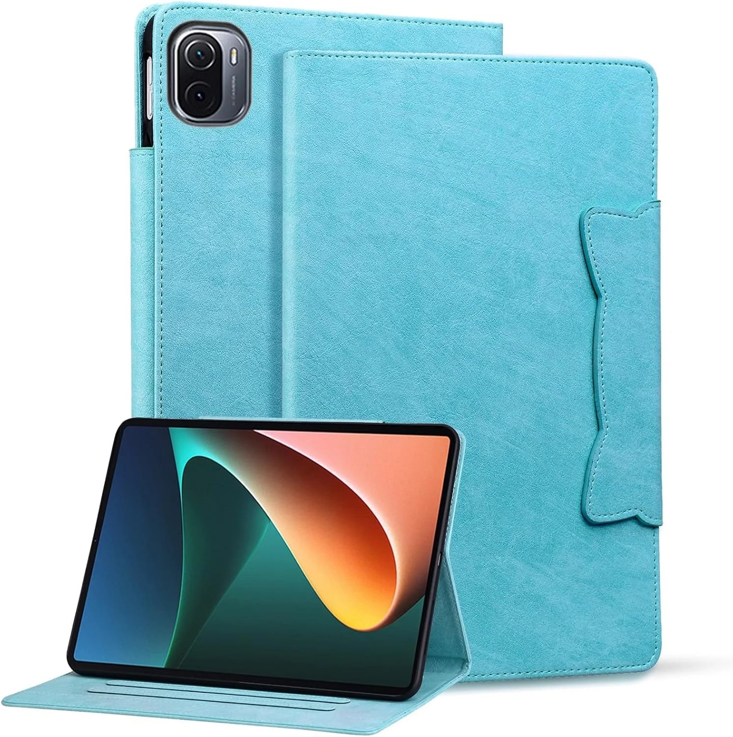 کیف تبلت سازگار با شیائومی Mi Pad 5 Pro 5G 12.4 اینچ (2022) با سگک مغناطیسی زیبا و پایه PU و TPU کیف تبلت سازگار با شیائومی Mi Pad 5 Pro 5G 12.4 اینچ (2022) با سگک مغناطیسی زیبا و پایه PU و TPU