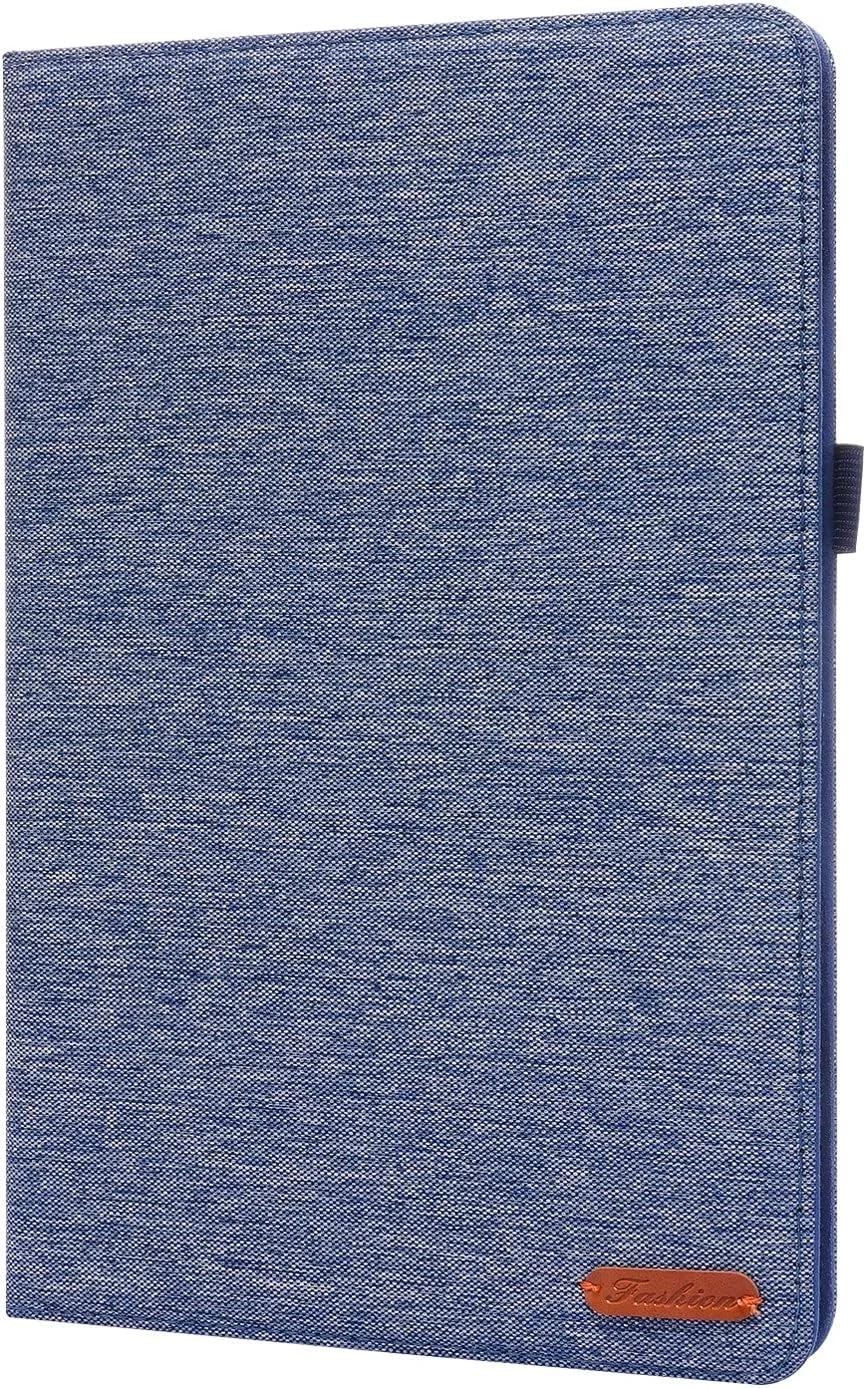 کیف تبلت سازگار با شیائومی Mi Pad 5/MiPad 5 Pro 2021، کاور محافظ تاشو با روکش پارچه ای، دارای قابلیت بیدار شدن/به خواب رفتن خودکار و جای کارت کیف تبلت سازگار با شیائومی Mi Pad 5/MiPad 5 Pro 2021، کاور محافظ تاشو با روکش پارچه ای، دارای قابلیت بیدار شدن/به خواب رفتن خودکار و جای کارت