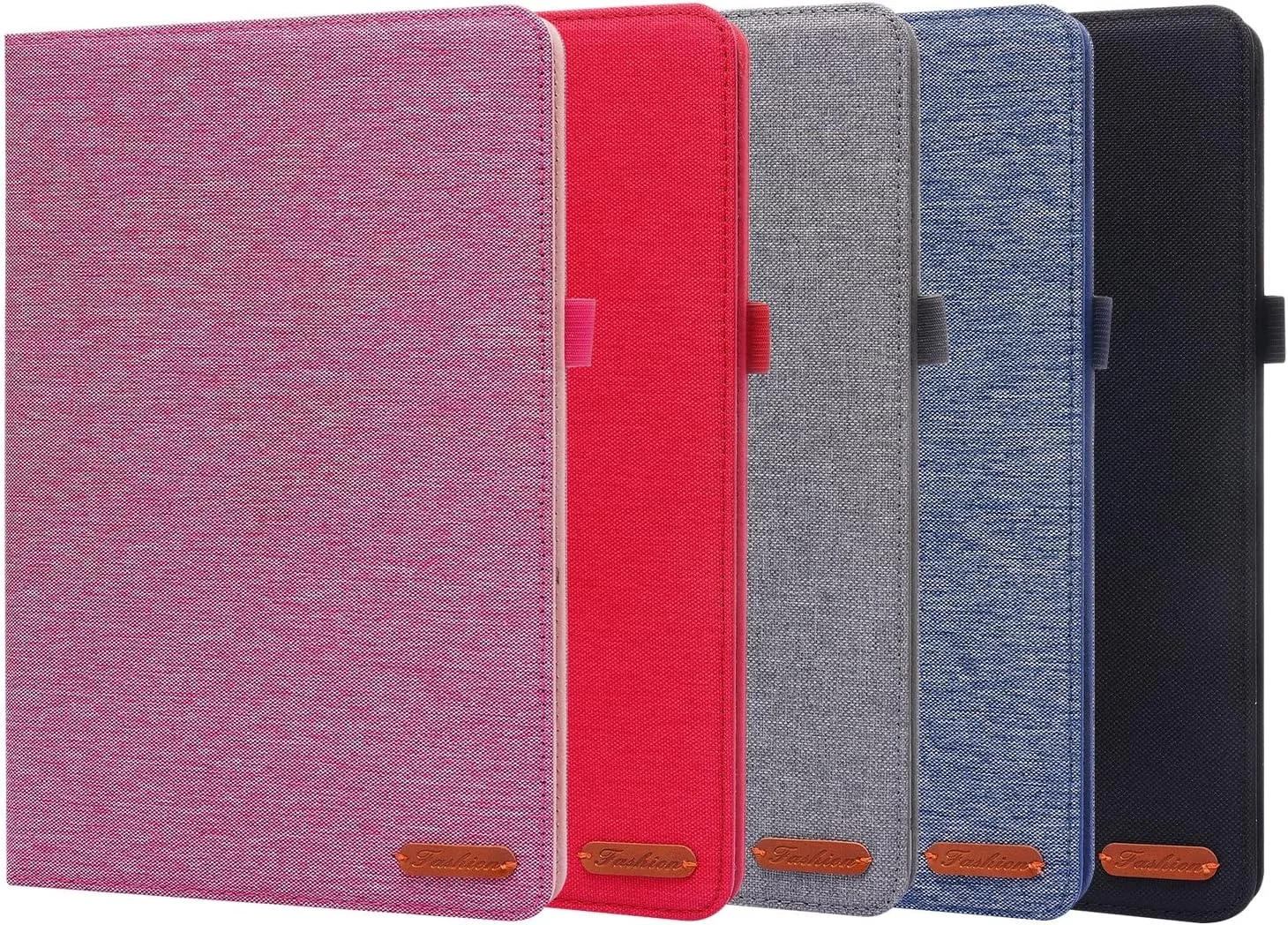 کیف تبلت سازگار با شیائومی Mi Pad 5/MiPad 5 Pro 2021، کاور محافظ تاشو با روکش پارچه ای، دارای قابلیت بیدار شدن/به خواب رفتن خودکار و جای کارت کیف تبلت سازگار با شیائومی Mi Pad 5/MiPad 5 Pro 2021، کاور محافظ تاشو با روکش پارچه ای، دارای قابلیت بیدار شدن/به خواب رفتن خودکار و جای کارت