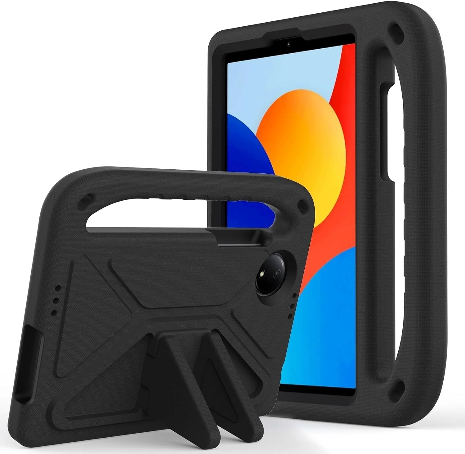 کاور تبلت سازگار با شیائومی Redmi Pad SE 8.7 اینچ، قاب 2024، کاور محافظ سبک وزن EVA ضد ضربه مناسب کودکان، سازگار با کاور تبلت Redmi Pad SE 8.7 اینچی با دسته و پایه کاور تبلت سازگار با شیائومی Redmi Pad SE 8.7 اینچ، قاب 2024، کاور محافظ سبک وزن EVA ضد ضربه مناسب کودکان، سازگار با کاور تبلت Redmi Pad SE 8.7 اینچی با دسته و پایه