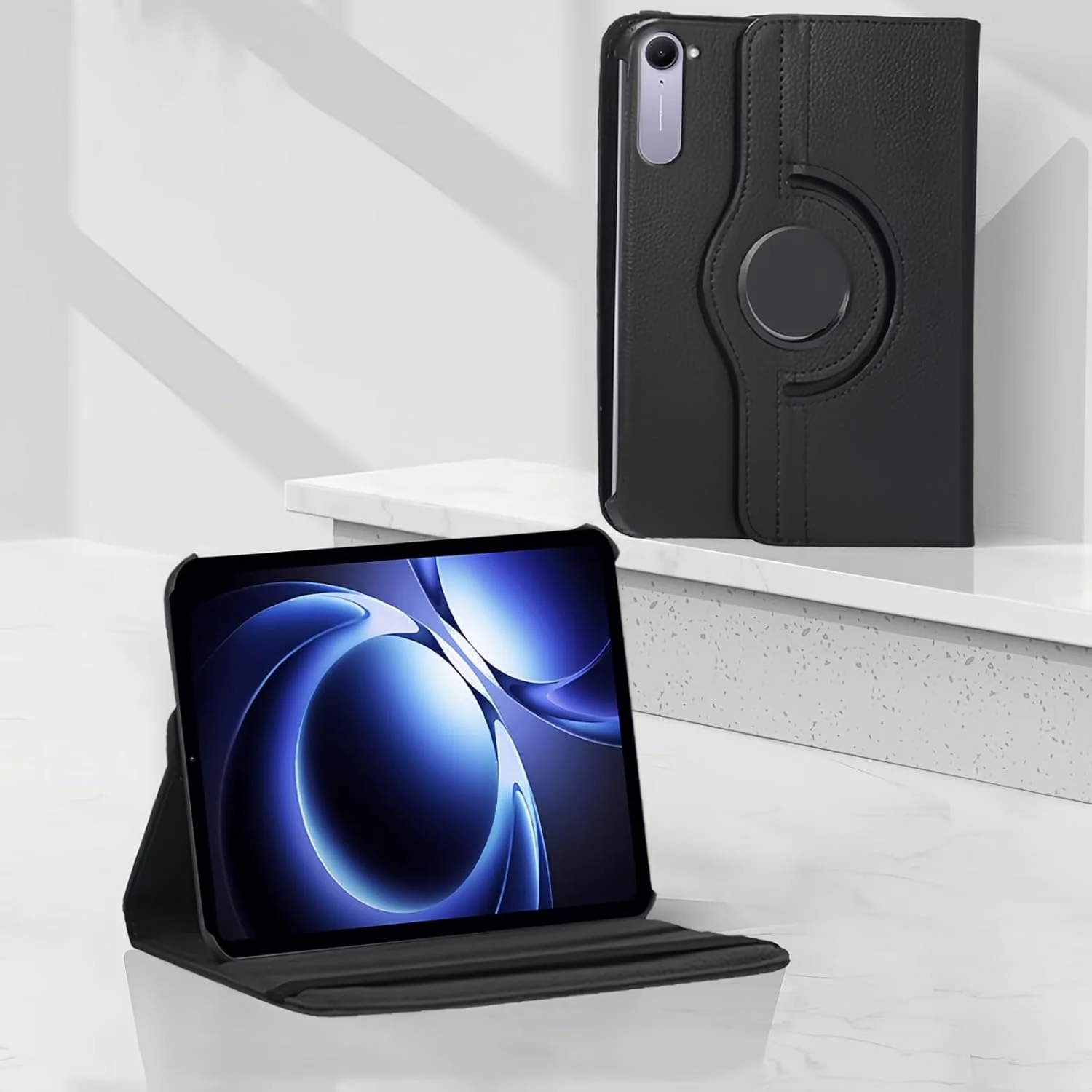 کاور گرواتری سازگار با تبلت شیائومی Redmi K Pad سایز 8.8 اینچ مدل 2025، محافظ تبلت با چرخش 360 درجه و رنگ ثابت (مشکی) کاور گرواتری سازگار با تبلت شیائومی Redmi K Pad سایز 8.8 اینچ مدل 2025، محافظ تبلت با چرخش 360 درجه و رنگ ثابت (مشکی)