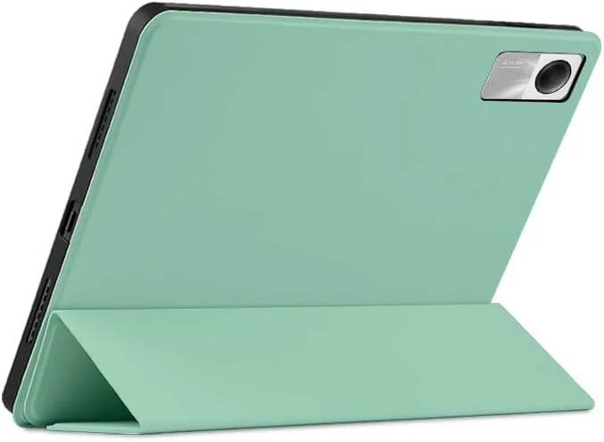 کاور Gruattreay سازگار با تبلت شیائومی Redmi Pad SE 11 اینچ 2023، کاور چرمی TPU فوق العاده باریک و سبک با استند، ضد ضربه و مقاوم (خاکستری)