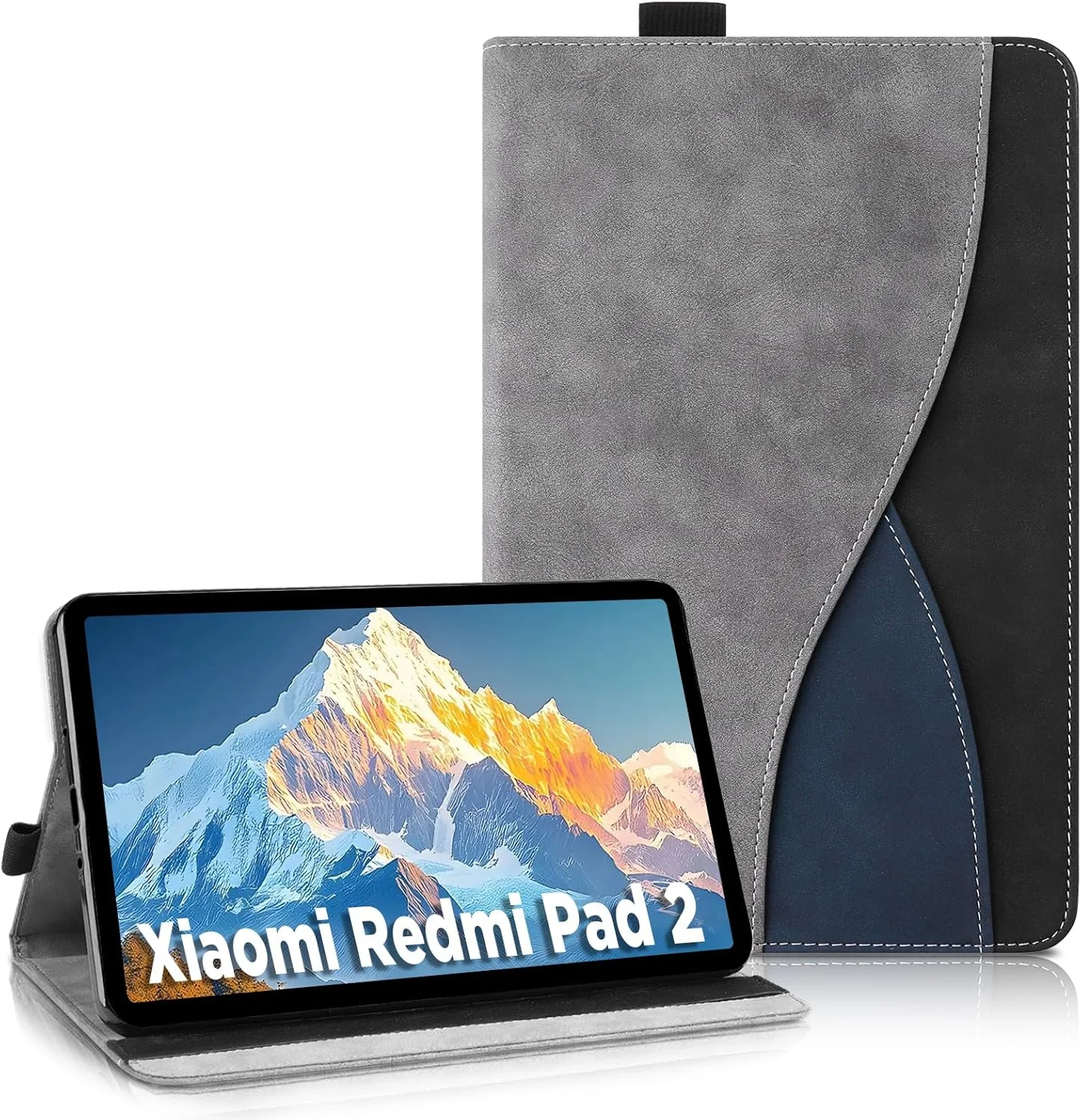 کیف محافظ تبلت شیائومی Redmi Pad 2 11 اینچ (2025) (Wi-Fi) - کیف محافظ فوق العاده نازک سه رنگ تجاری تبلت با عملکرد کیف پول و استند سازگار با کیف Redmi Pad 2 (خاکستری) کیف محافظ تبلت شیائومی Redmi Pad 2 11 اینچ (2025) (Wi-Fi) - کیف محافظ فوق العاده نازک سه رنگ تجاری تبلت با عملکرد کیف پول و استند سازگار با کیف Redmi Pad 2 (خاکستری)