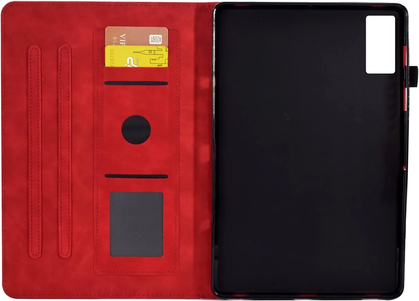 کاور تبلت شیائومی Redmi Pad 10.61 اینچی Rosbtib، کاور محافظ چرمی PU با عملکرد استند، دارای جای کارت، مغناطیسی، مناسب برای تبلت Redmi Pad 10.61 اینچی 2022 - قرمز کاور تبلت شیائومی Redmi Pad 10.61 اینچی Rosbtib، کاور محافظ چرمی PU با عملکرد استند، دارای جای کارت، مغناطیسی، مناسب برای تبلت Redmi Pad 10.61 اینچی 2022 - قرمز
