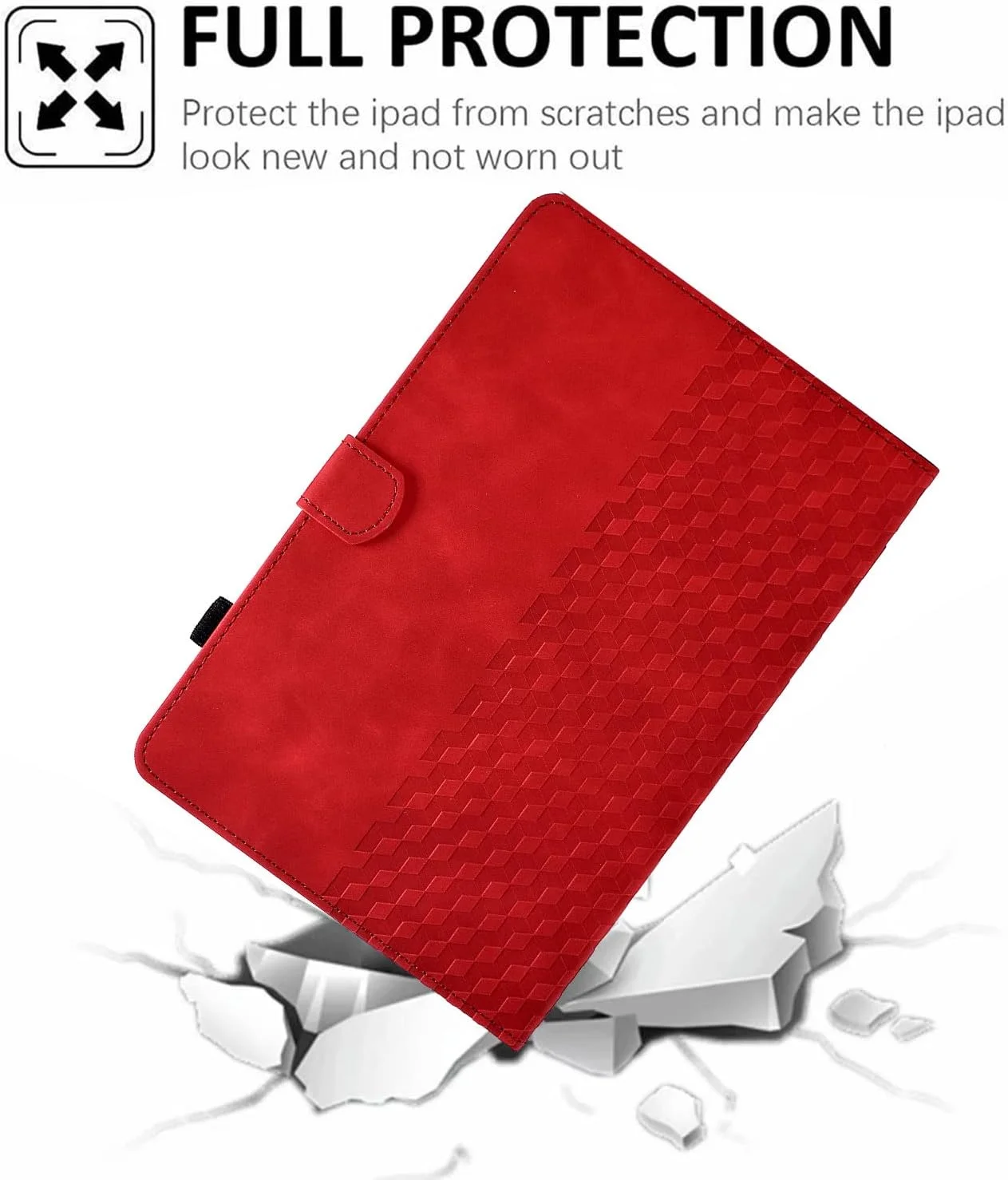 کاور تبلت شیائومی Redmi Pad 10.61 اینچی Rosbtib، کاور محافظ چرمی PU با عملکرد استند، دارای جای کارت، مغناطیسی، مناسب برای تبلت Redmi Pad 10.61 اینچی 2022 - قرمز کاور تبلت شیائومی Redmi Pad 10.61 اینچی Rosbtib، کاور محافظ چرمی PU با عملکرد استند، دارای جای کارت، مغناطیسی، مناسب برای تبلت Redmi Pad 10.61 اینچی 2022 - قرمز