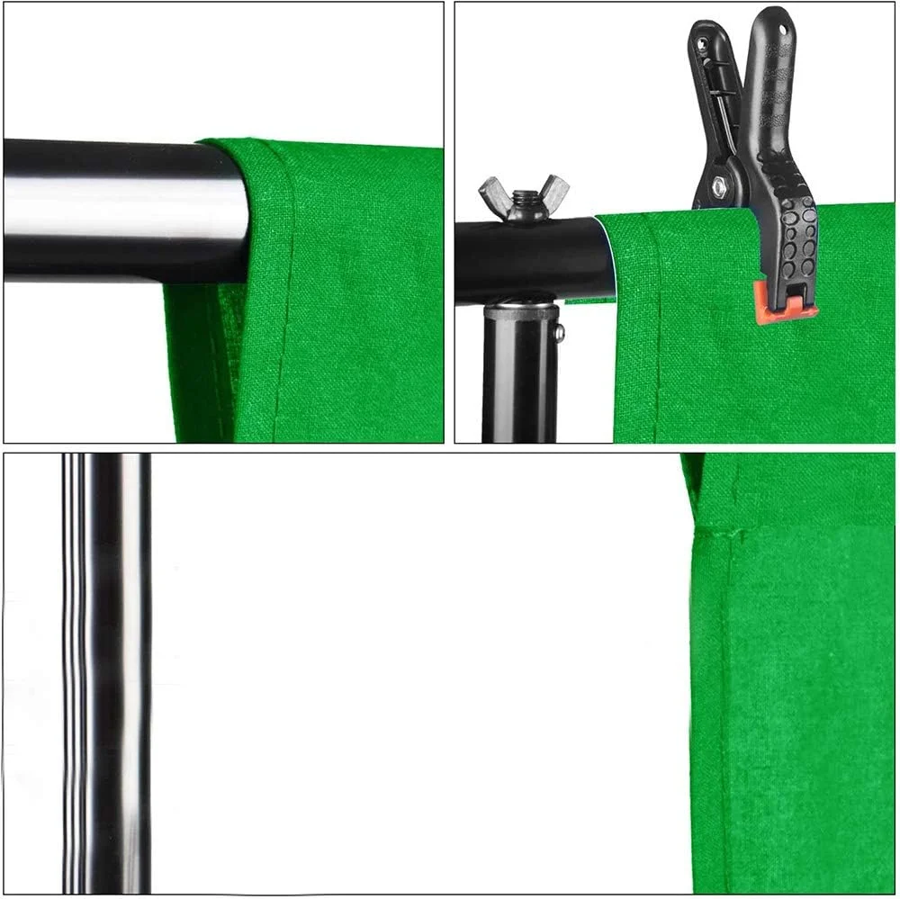 سیستم پشتیبانی پس زمینه Padom، کیت نورپردازی استودیوی فیلمبرداری عکاسی، مجموعه سافت باکس چتر، نورپردازی مداوم برای عکاسی محصول استودیویی، عکاسی پرتره و فیلمبرداری