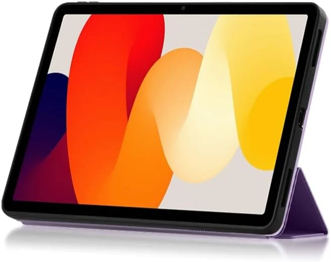 کیف تبلت مسافرتی سازگار با Xiaomi Redmi Pad SE با عملکرد بیدار/خواب خودکار، عملکرد پایه سه تایی، کیف تاشو TPU نرم و باریک، کیف محافظ سازگار کیف تبلت مسافرتی سازگار با Xiaomi Redmi Pad SE با عملکرد بیدار/خواب خودکار، عملکرد پایه سه تایی، کیف تاشو TPU نرم و باریک، کیف محافظ سازگار